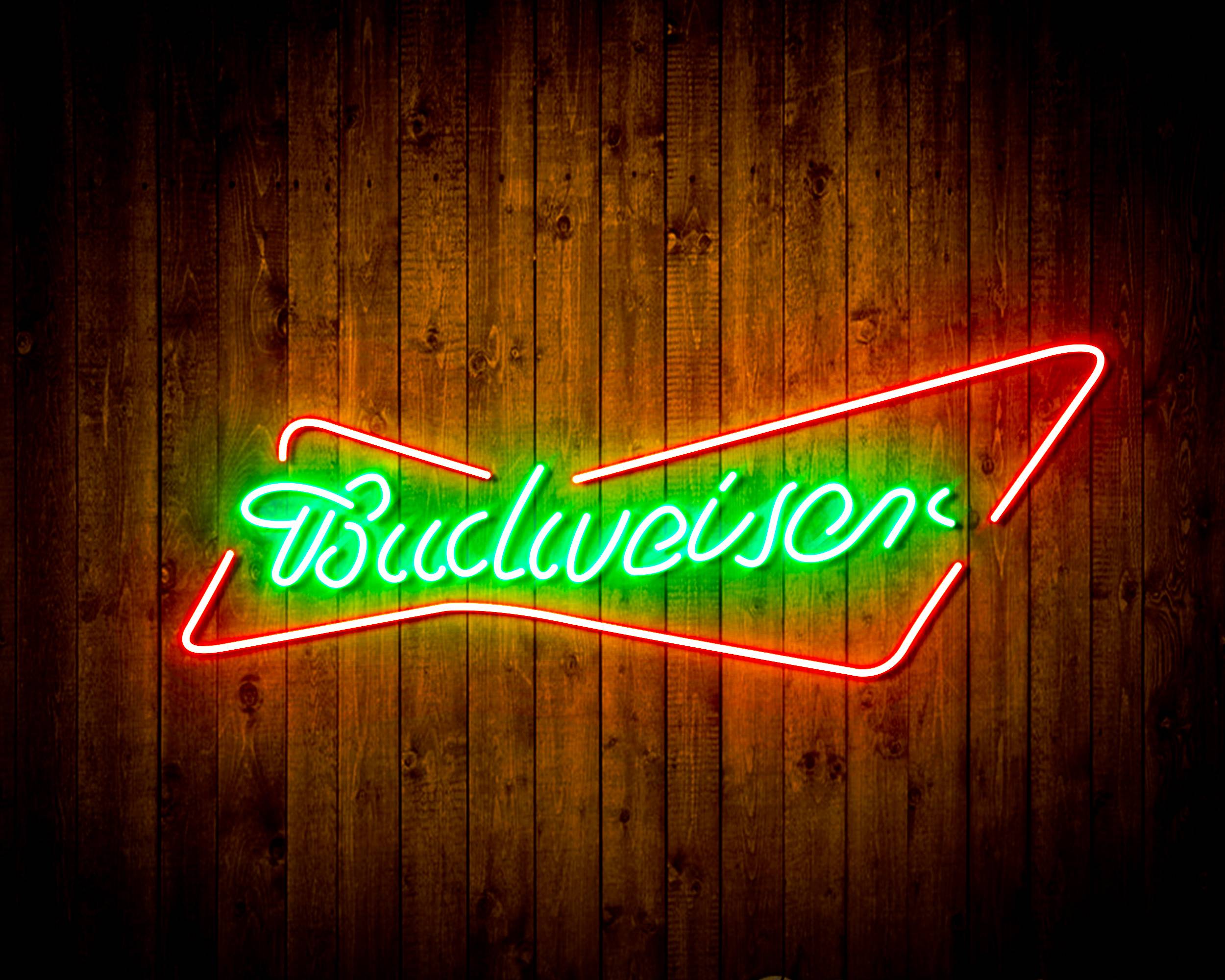 Budweiser 2 Handmade LED Neon Light Sign