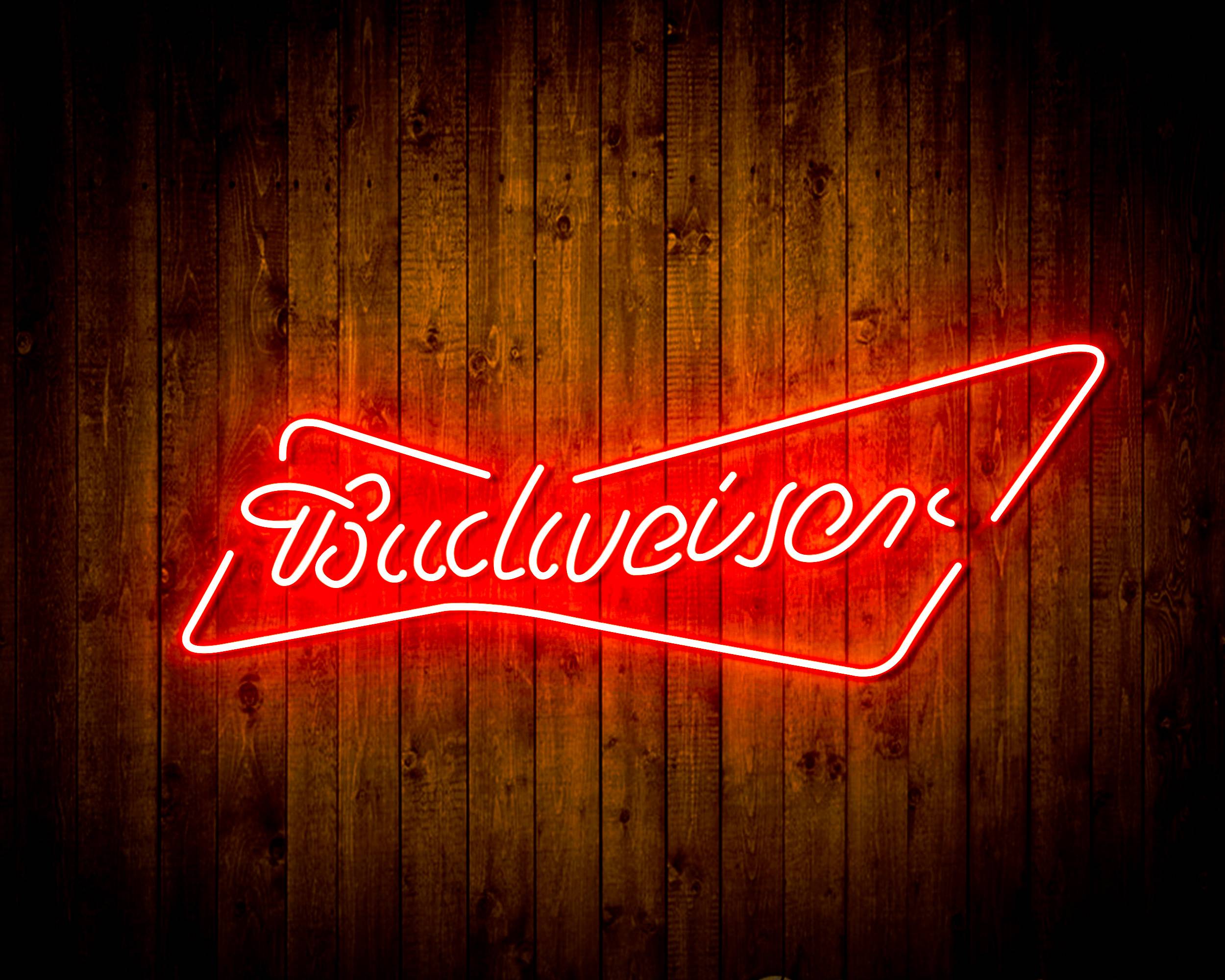 Budweiser 2 Handmade LED Neon Light Sign