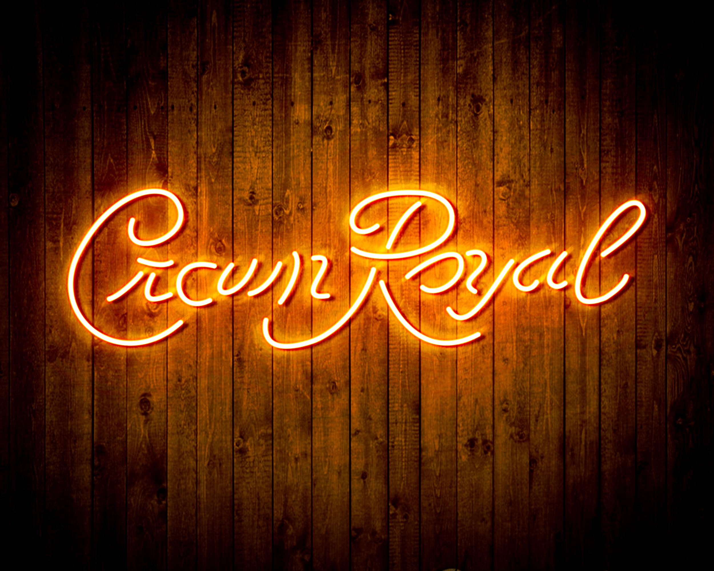Crown Royal Handmade LED Neon Light Sign