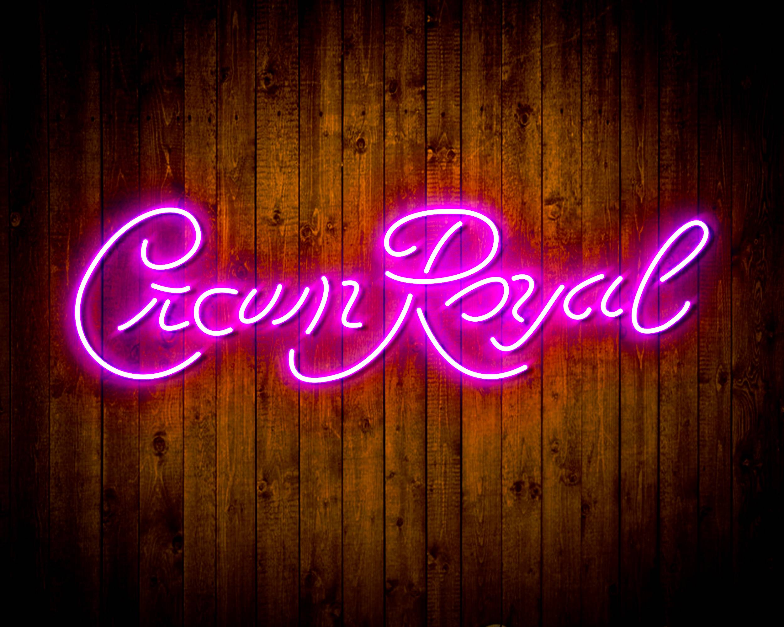 Crown Royal Handmade LED Neon Light Sign