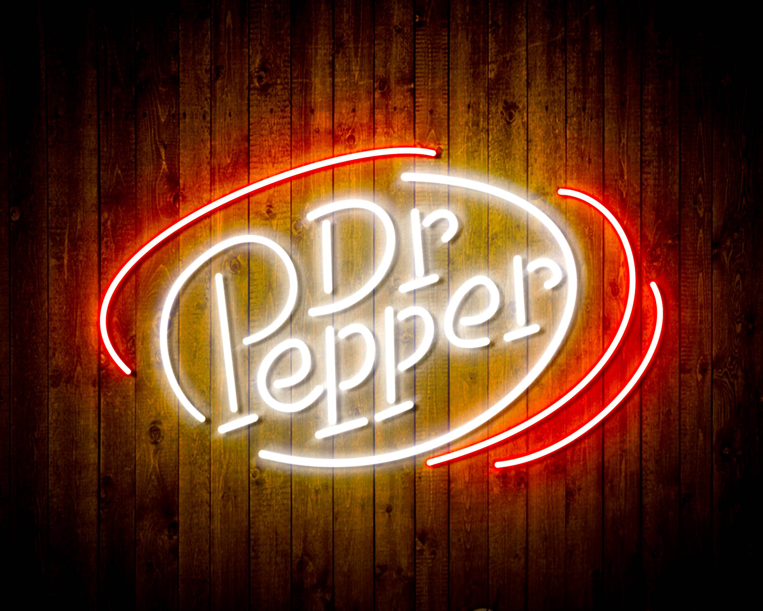 Dr Pepper 3 Handmade LED Neon Light Sign