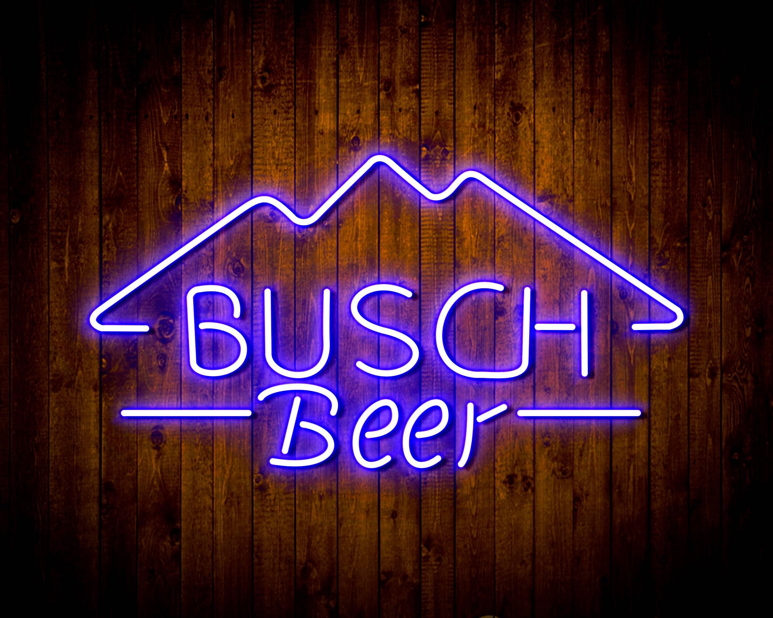 Busch Beer 3 Handmade LED Neon Light Sign