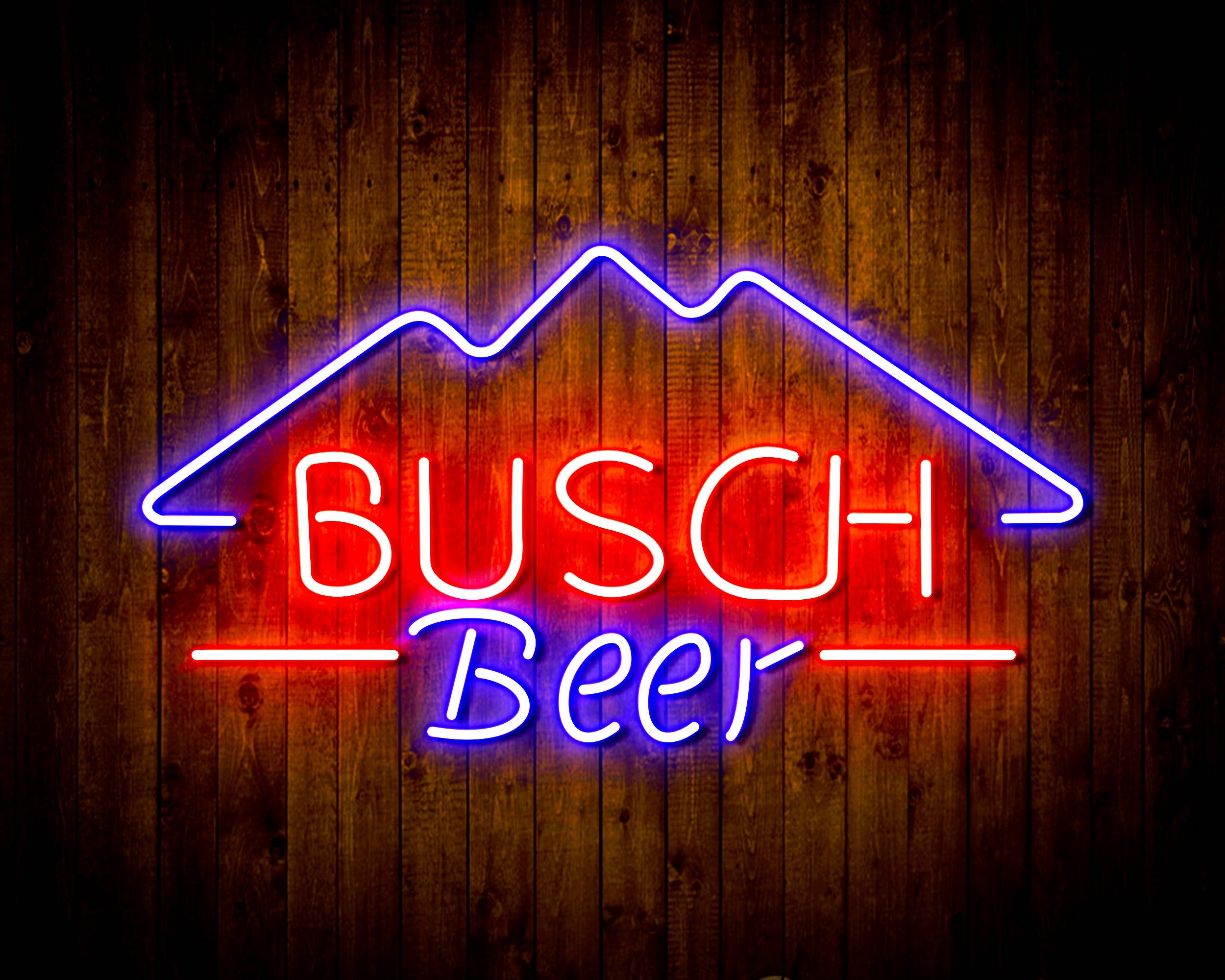 Busch Beer 3 Handmade LED Neon Light Sign