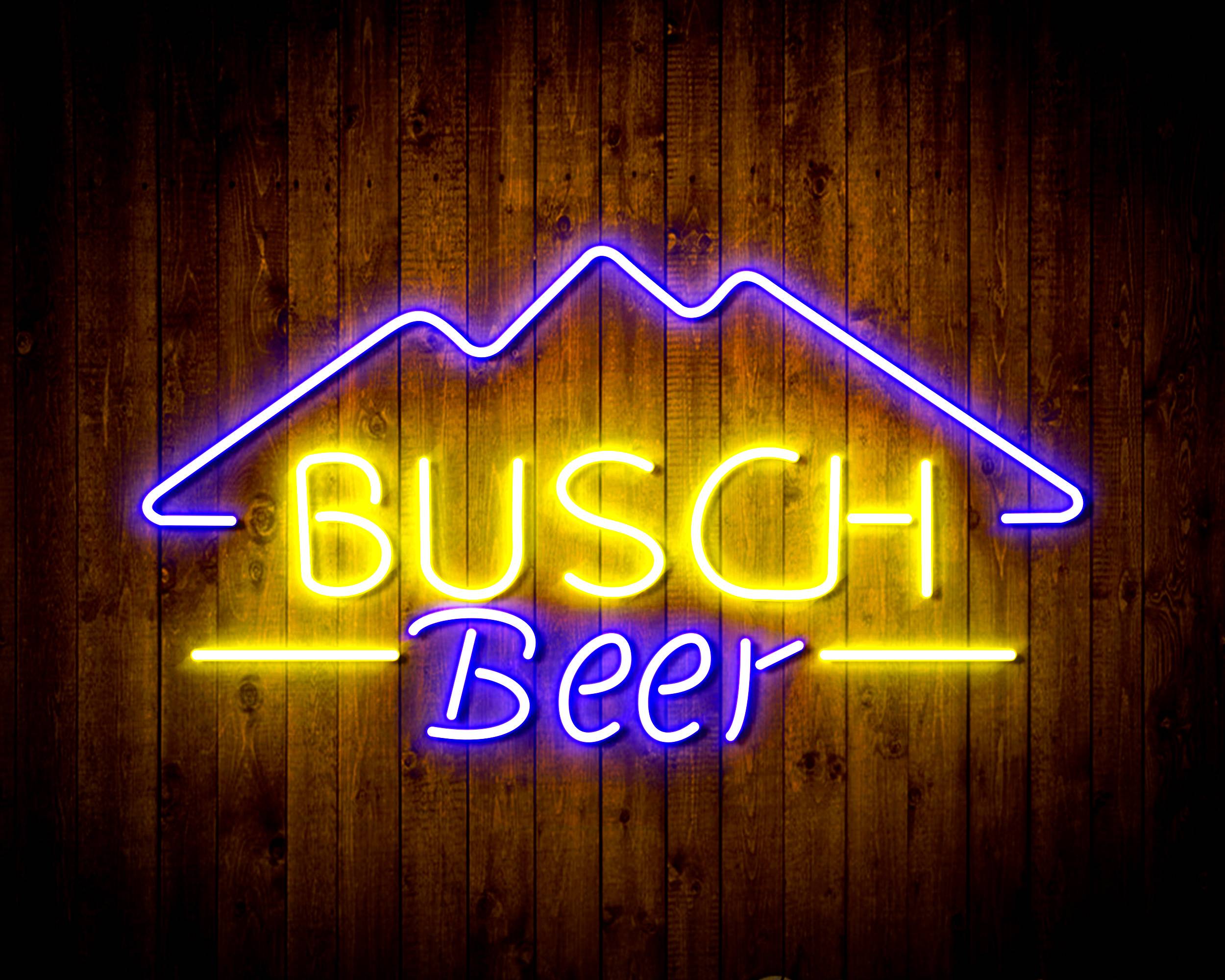 Busch Beer 3 Handmade LED Neon Light Sign