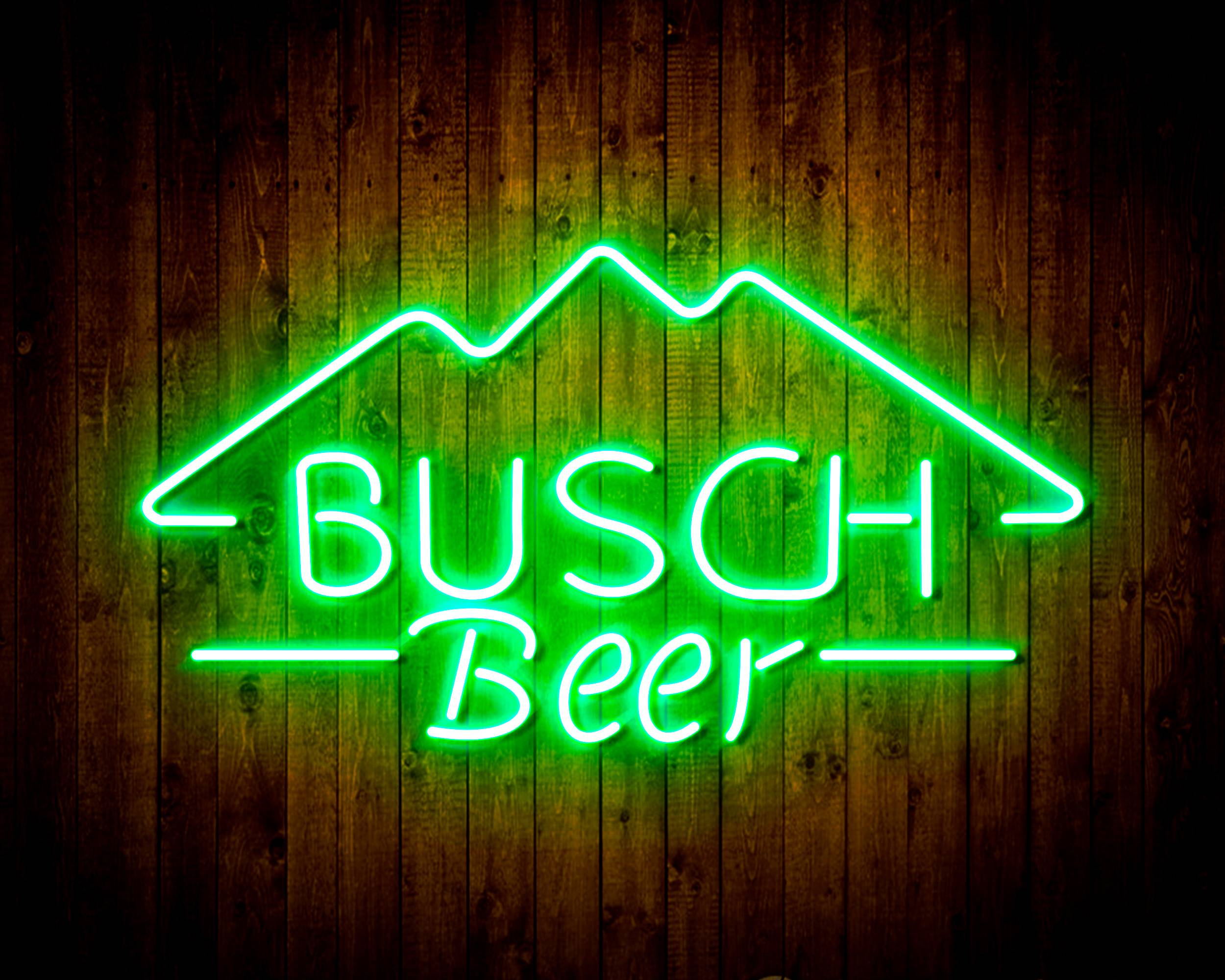 Busch Beer 3 Handmade LED Neon Light Sign