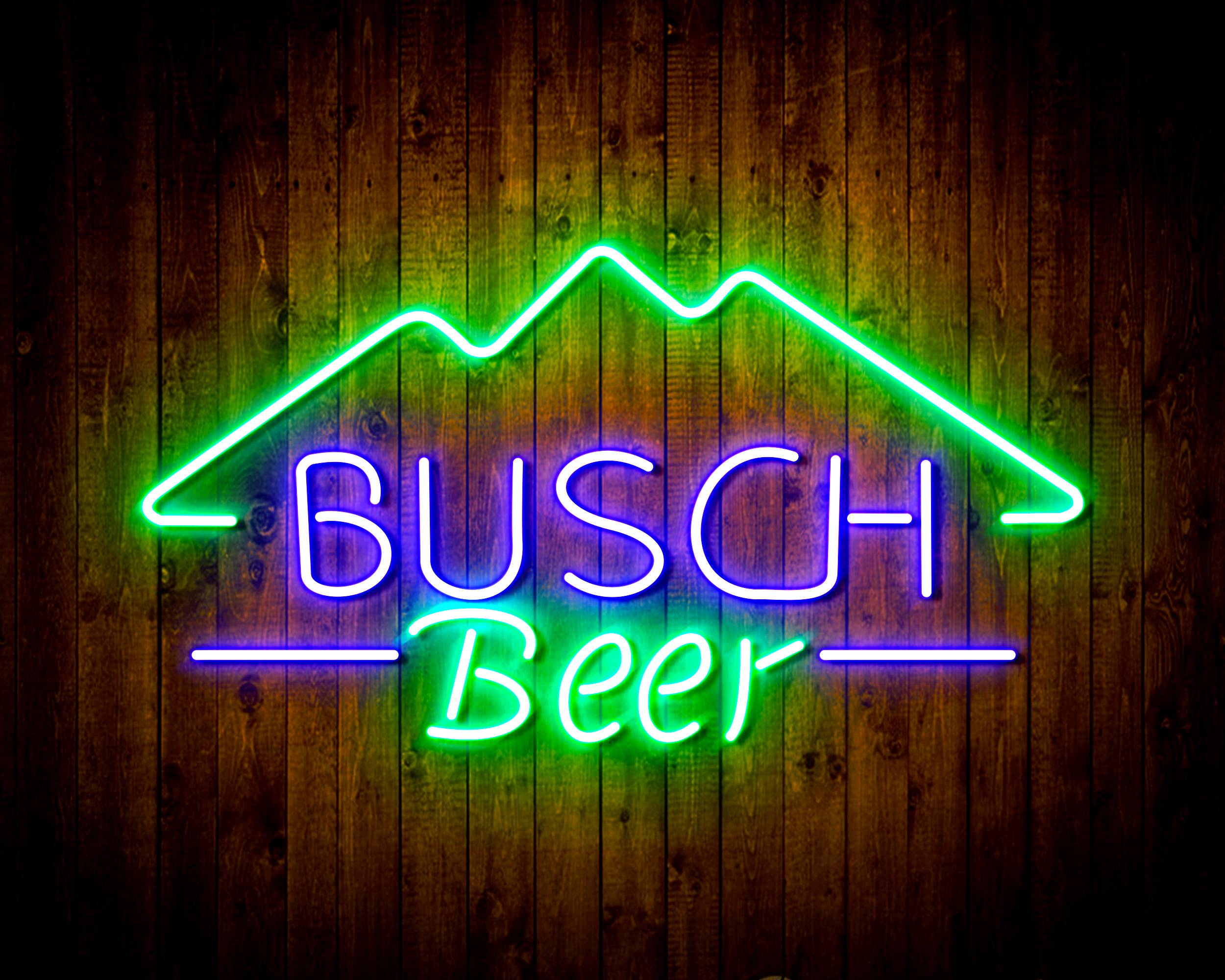 Busch Beer 3 Handmade LED Neon Light Sign