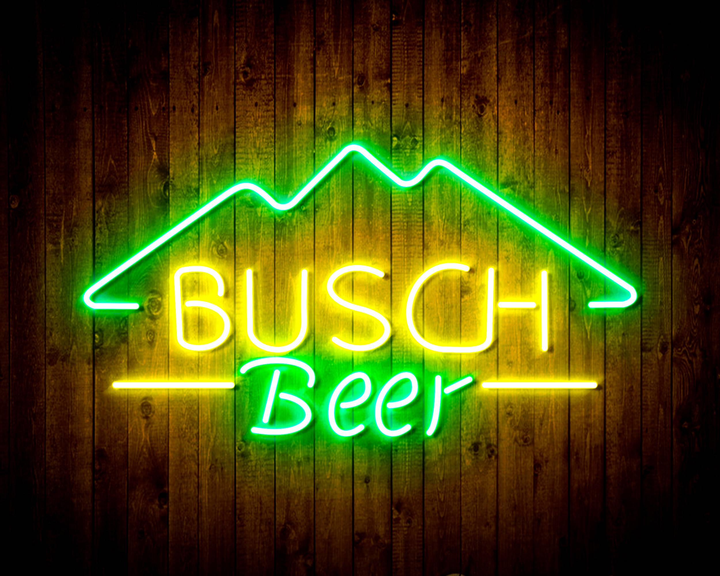 Busch Beer 3 Handmade LED Neon Light Sign