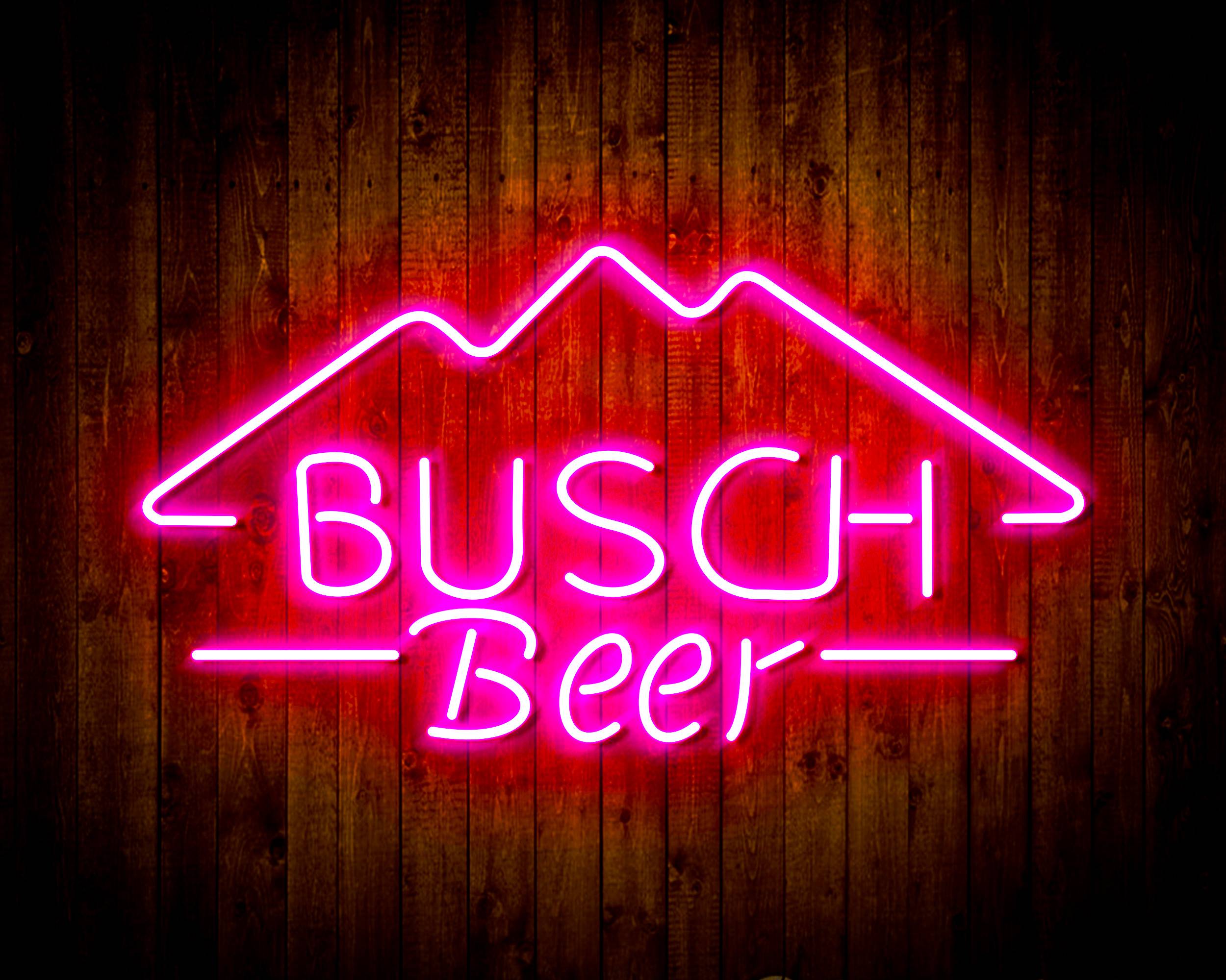 Busch Beer 3 Handmade LED Neon Light Sign