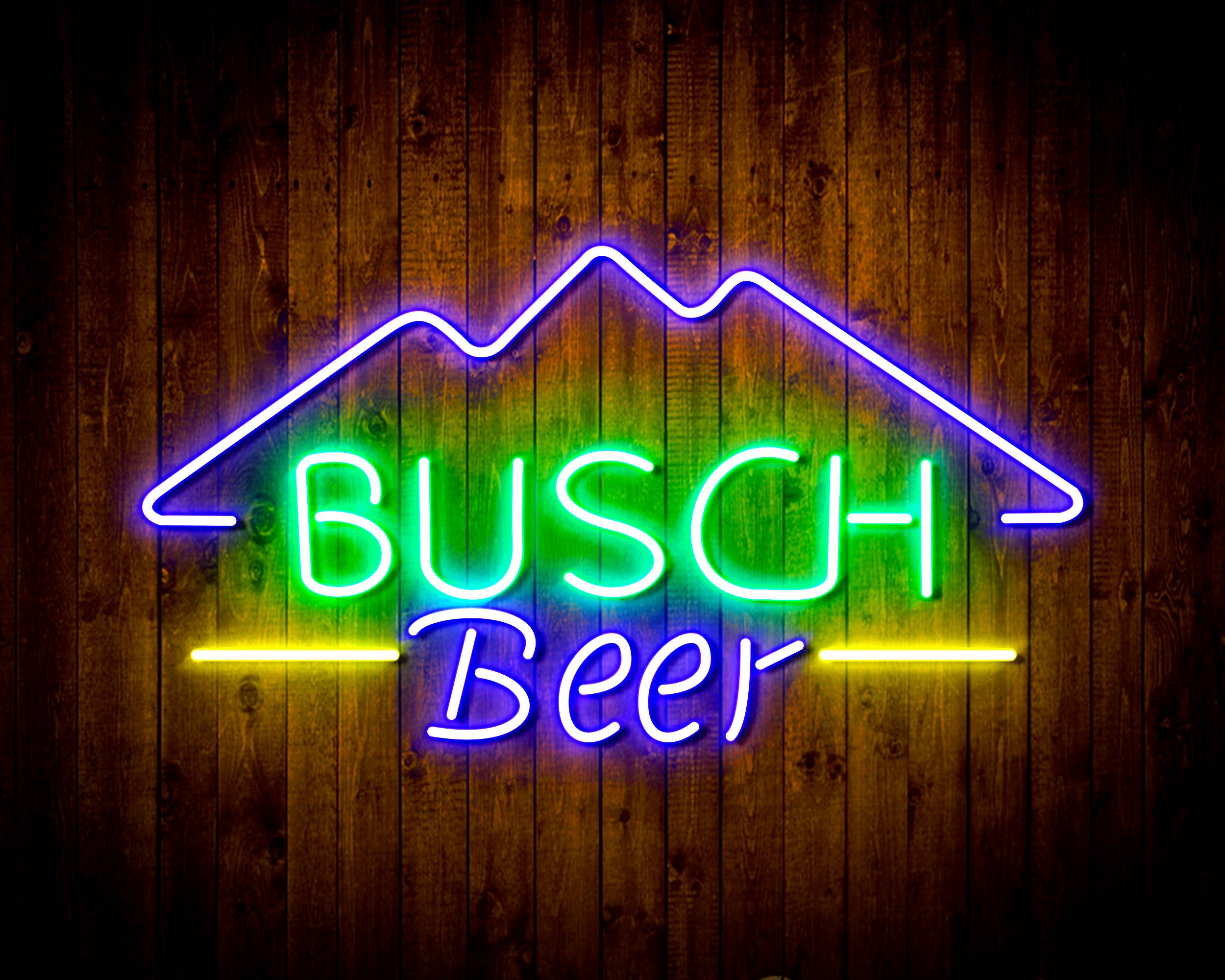 Busch Beer 3 Handmade LED Neon Light Sign