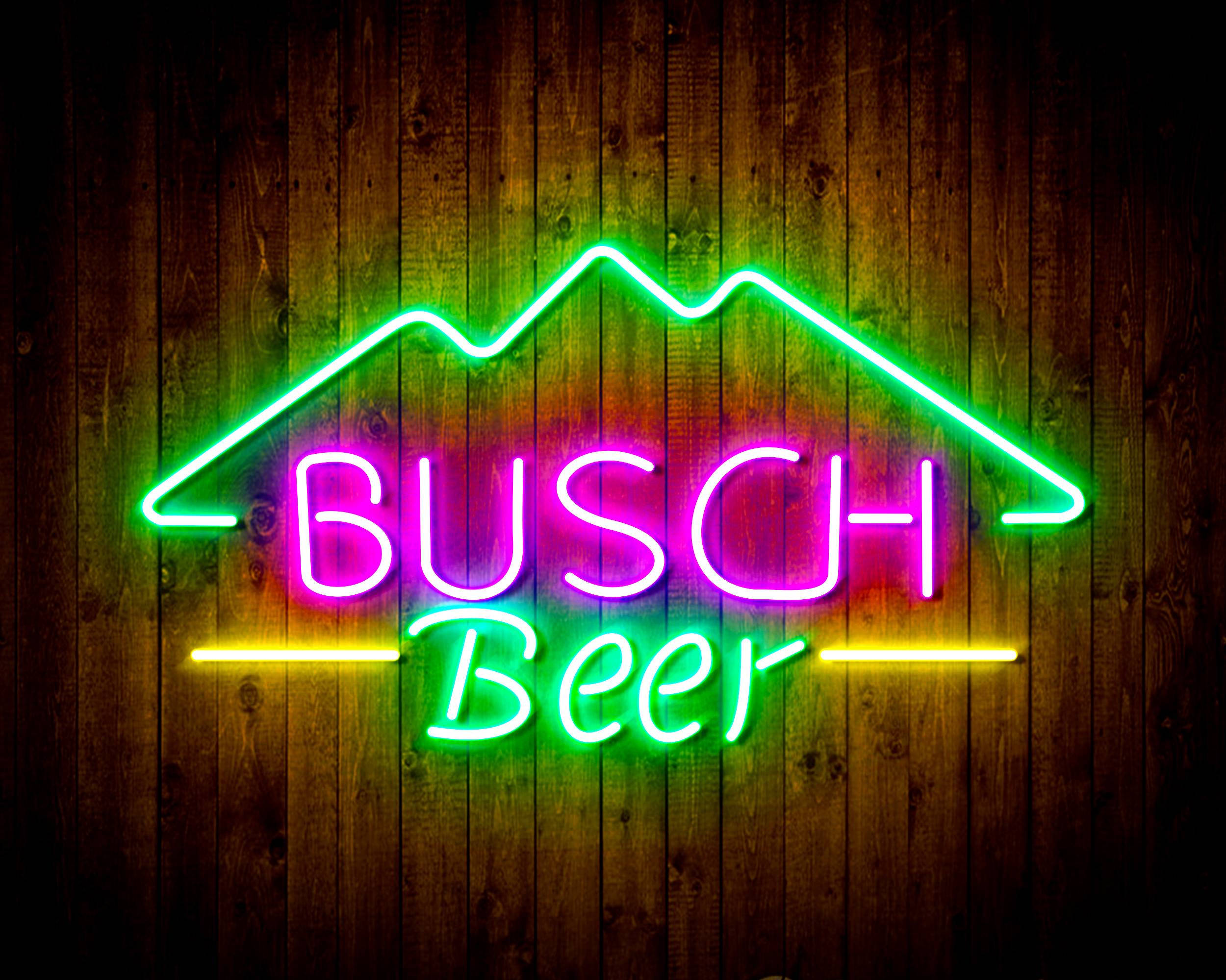 Busch Beer 3 Handmade LED Neon Light Sign