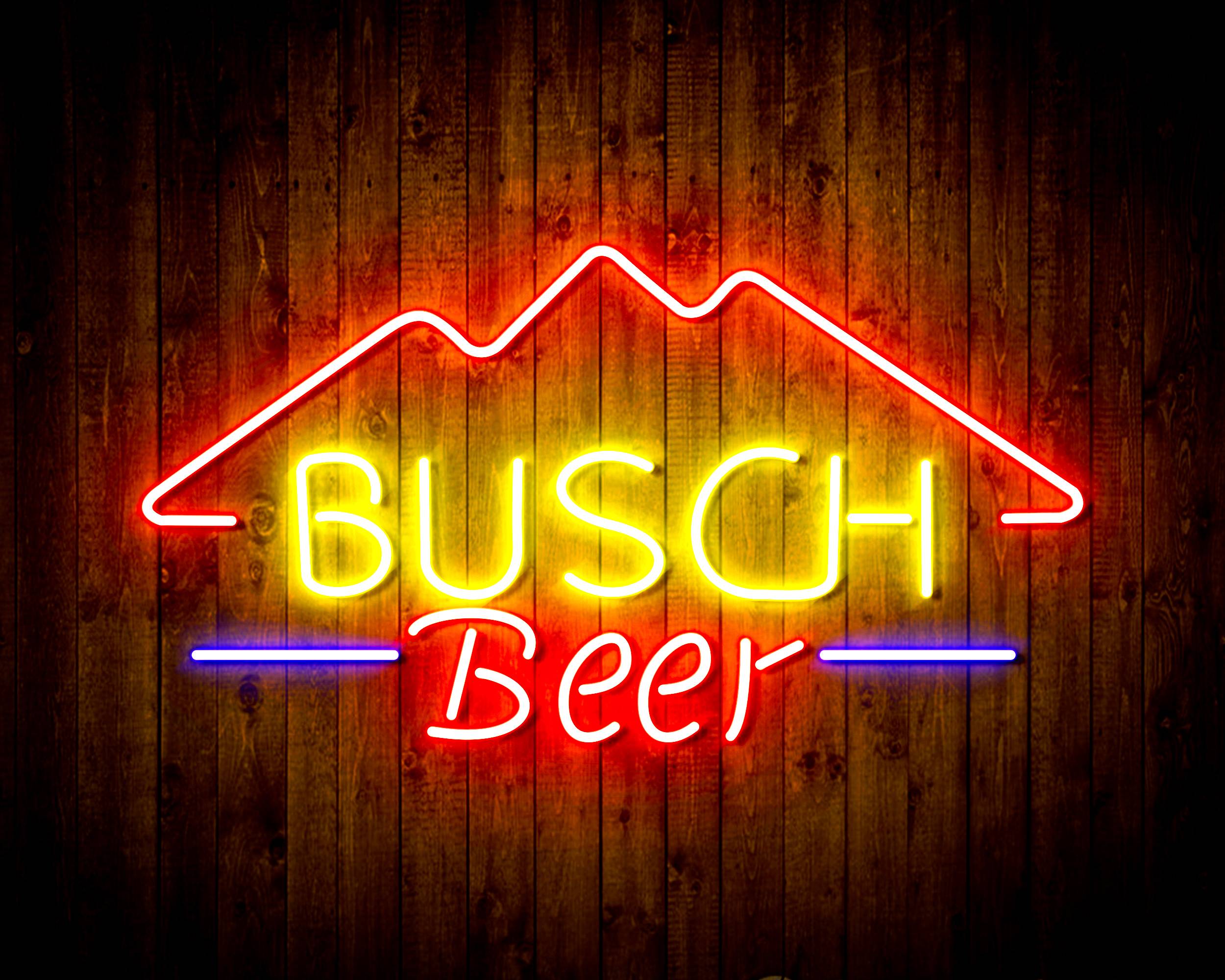 Busch Beer 3 Handmade LED Neon Light Sign