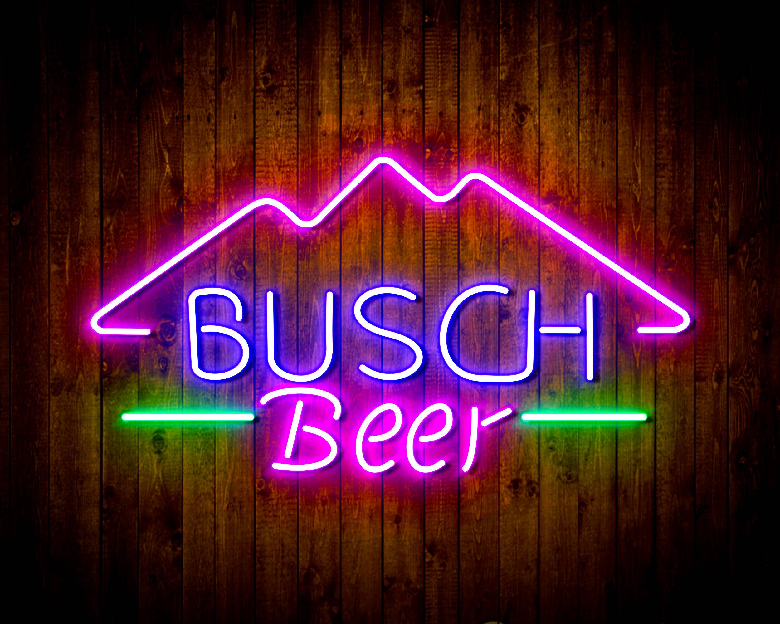 Busch Beer 3 Handmade LED Neon Light Sign