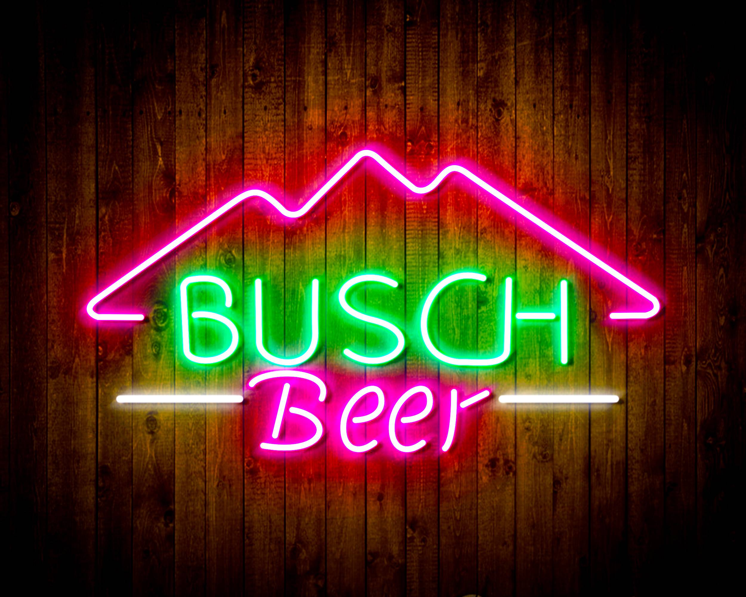 Busch Beer 3 Handmade LED Neon Light Sign