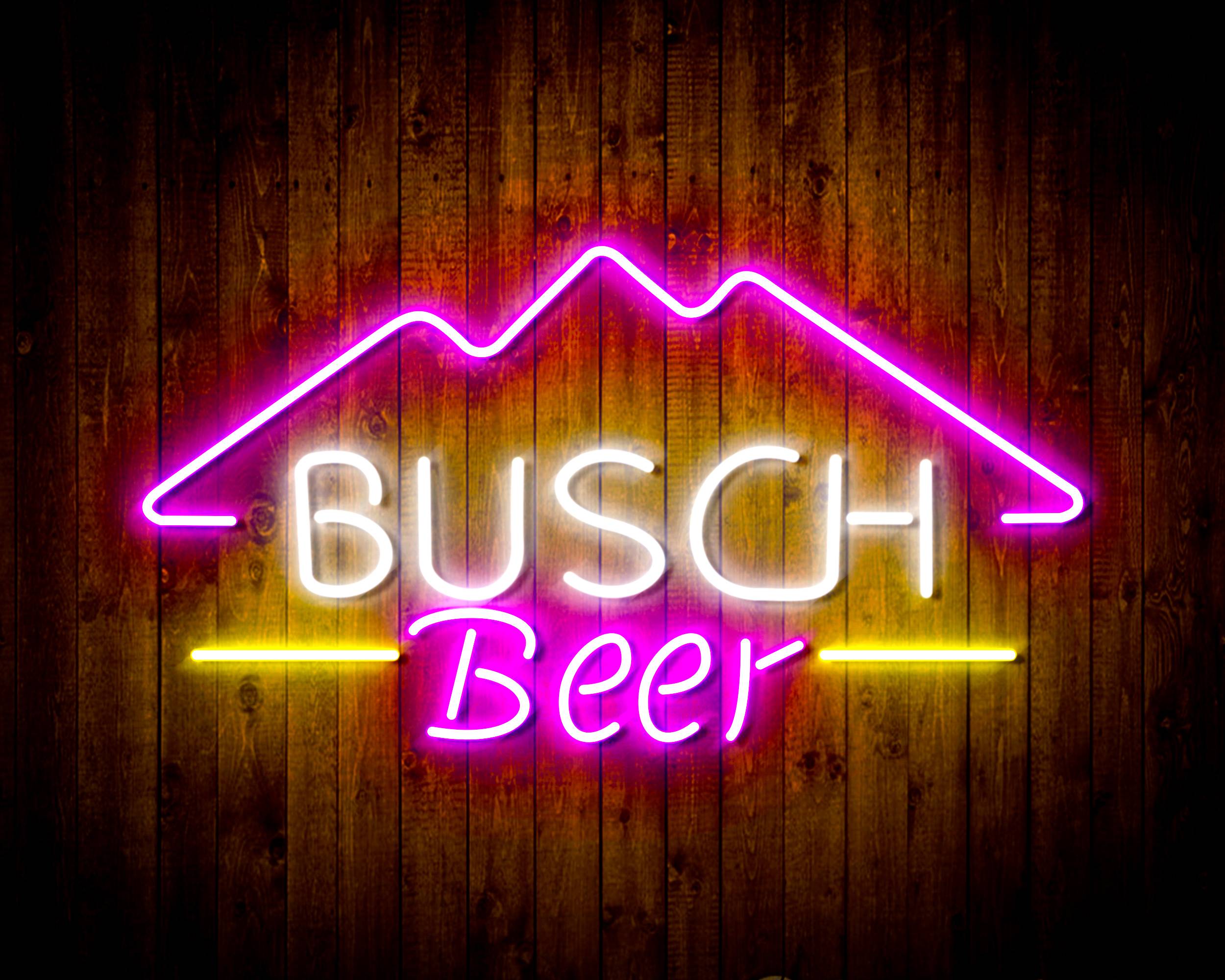 Busch Beer 3 Handmade LED Neon Light Sign