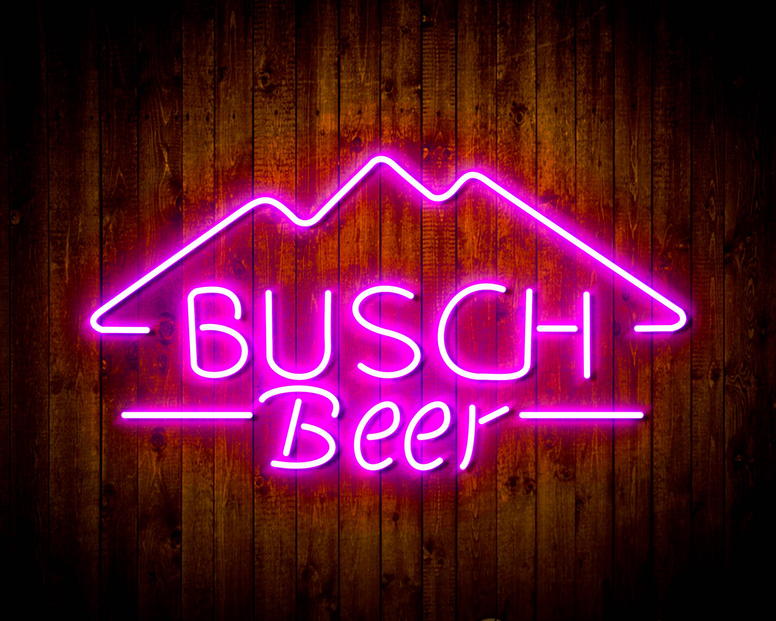 Busch Beer 3 Handmade LED Neon Light Sign