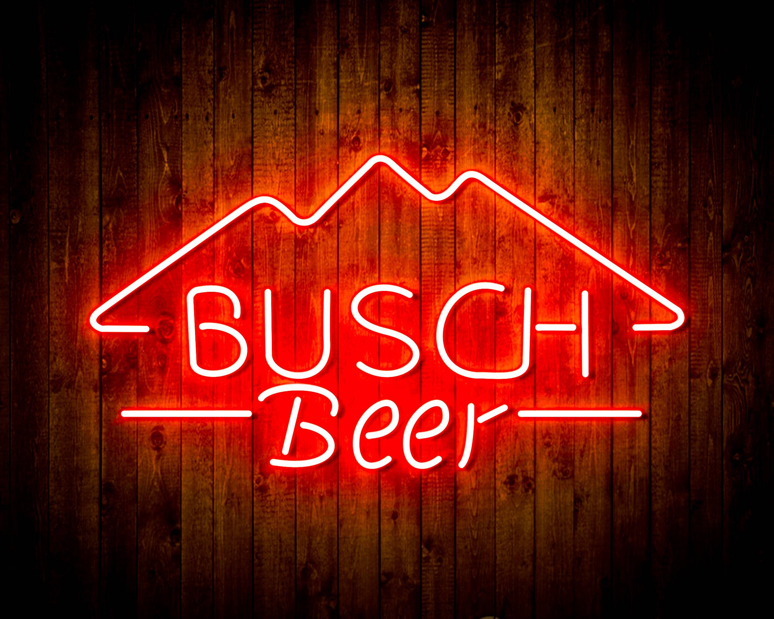 Busch Beer 3 Handmade LED Neon Light Sign