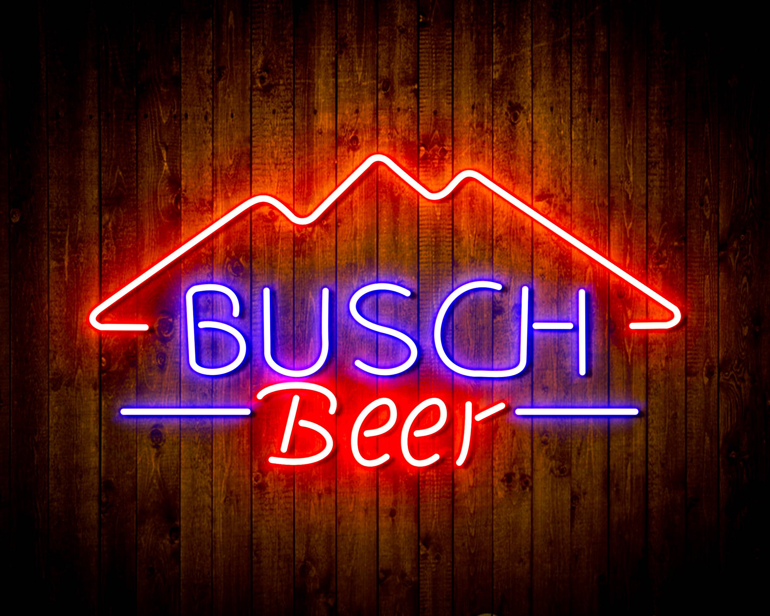 Busch Beer 3 Handmade LED Neon Light Sign