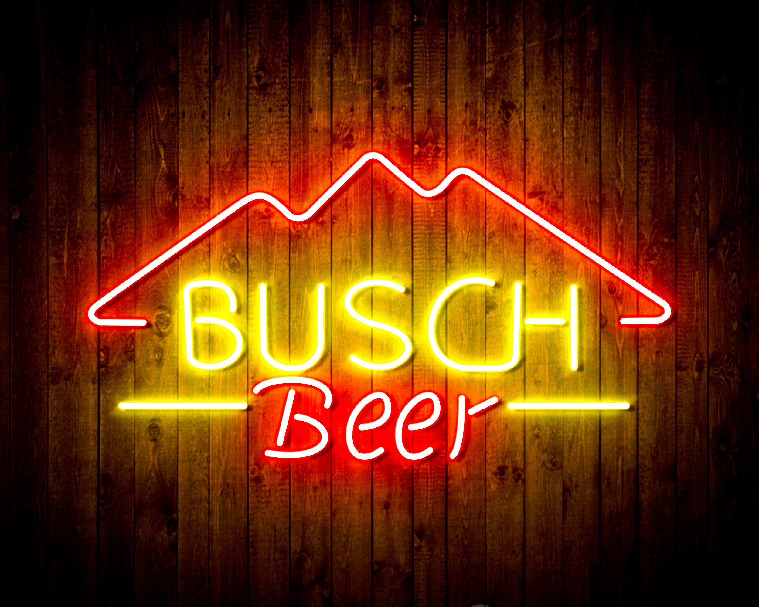 Busch Beer 3 Handmade LED Neon Light Sign