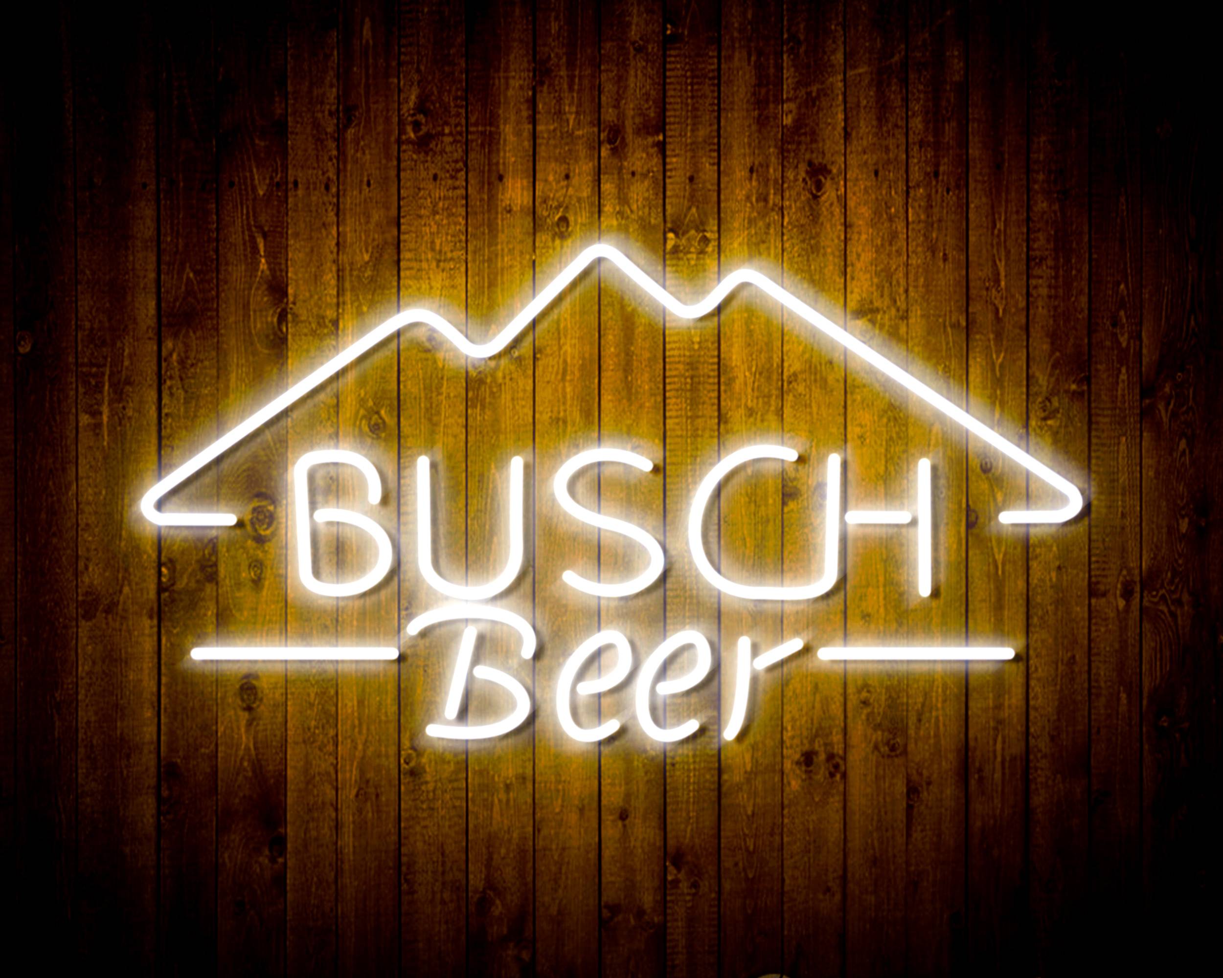 Busch Beer 3 Handmade LED Neon Light Sign