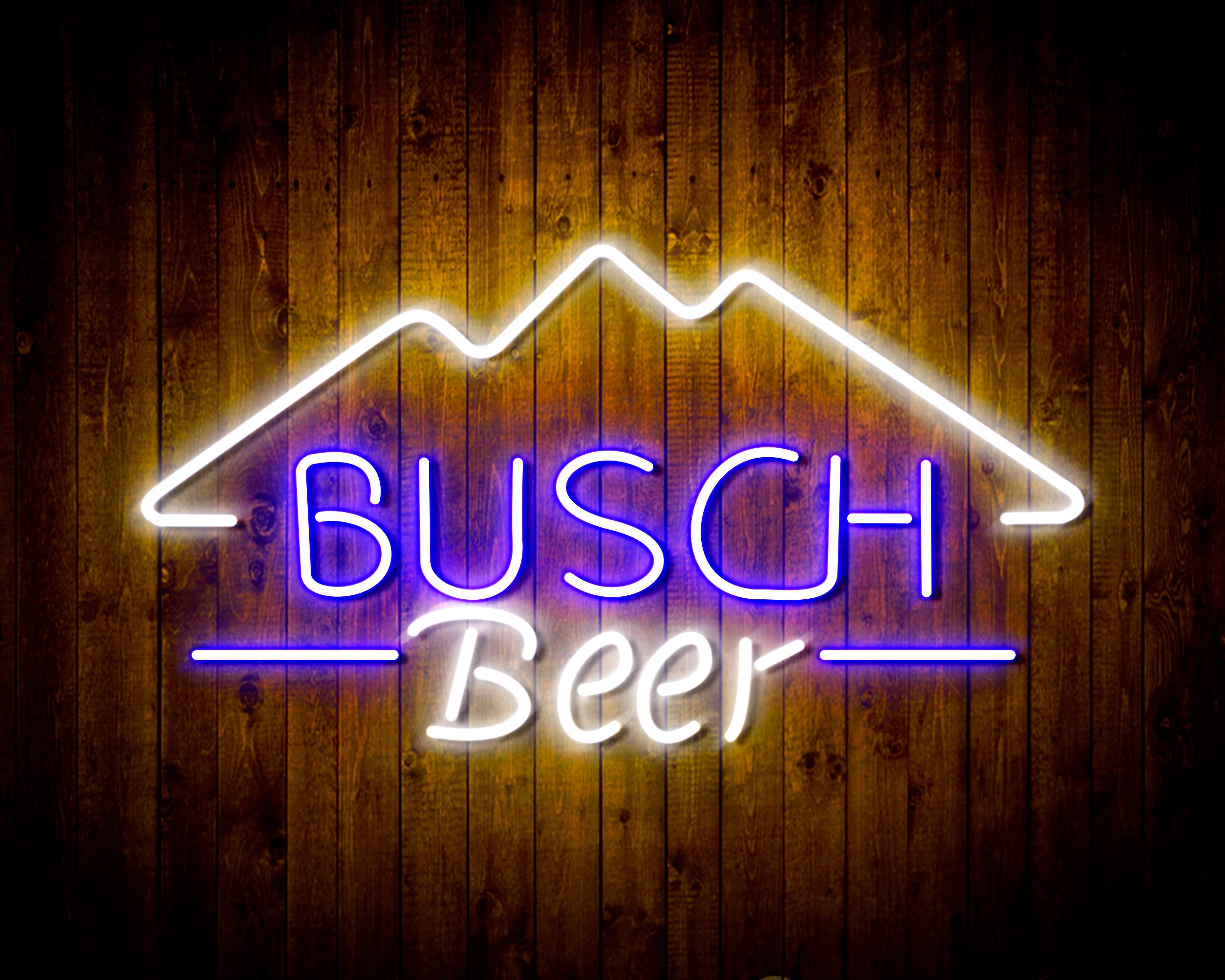 Busch Beer 3 Handmade LED Neon Light Sign