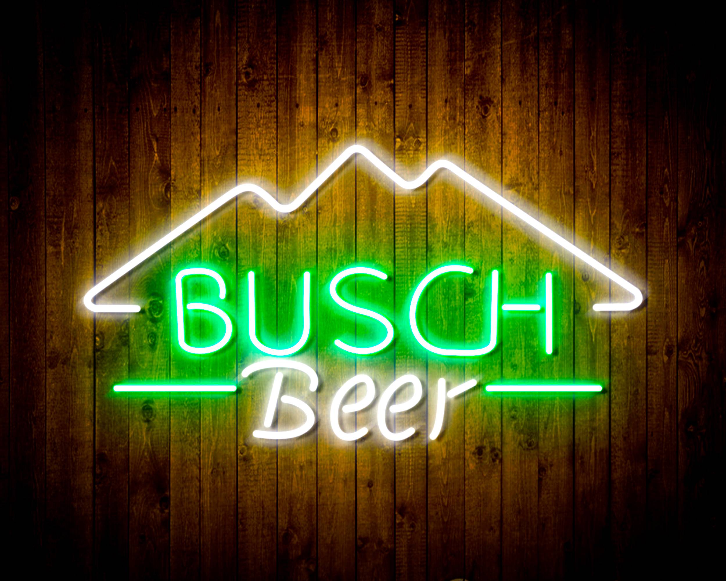 Busch Beer 3 Handmade LED Neon Light Sign