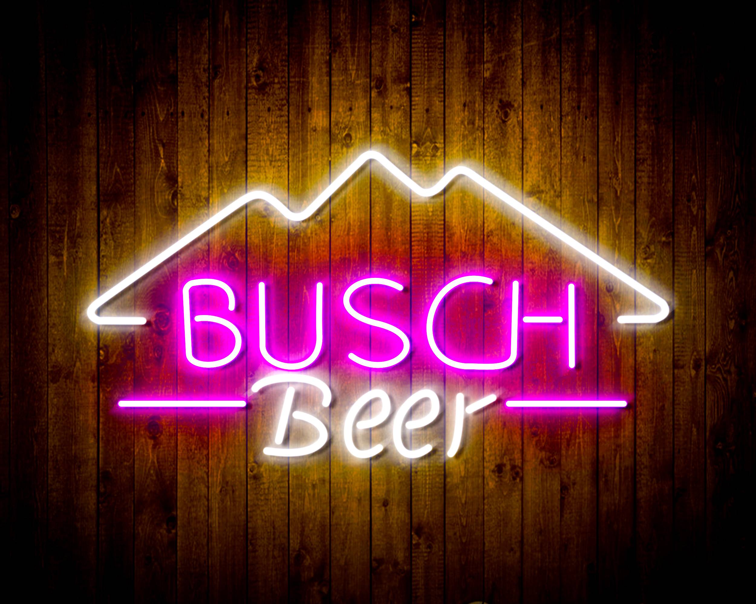 Busch Beer 3 Handmade LED Neon Light Sign