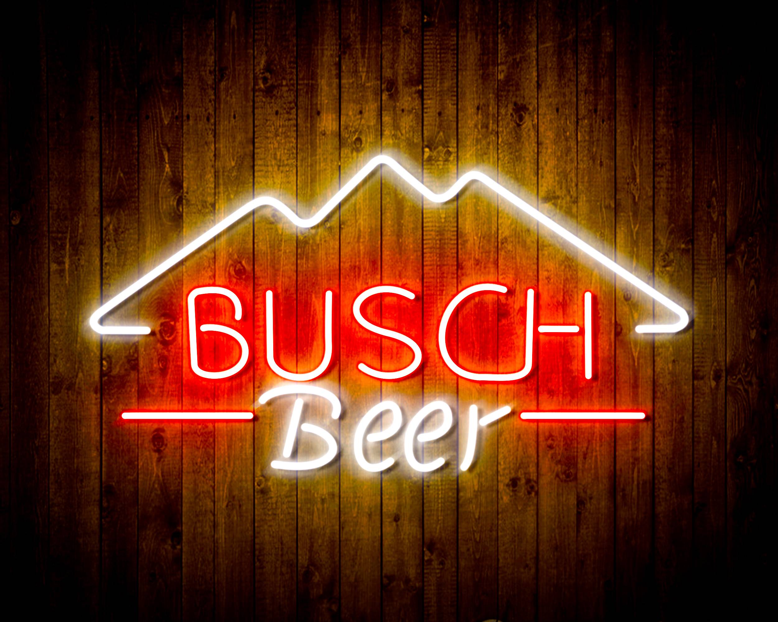 Busch Beer 3 Handmade LED Neon Light Sign