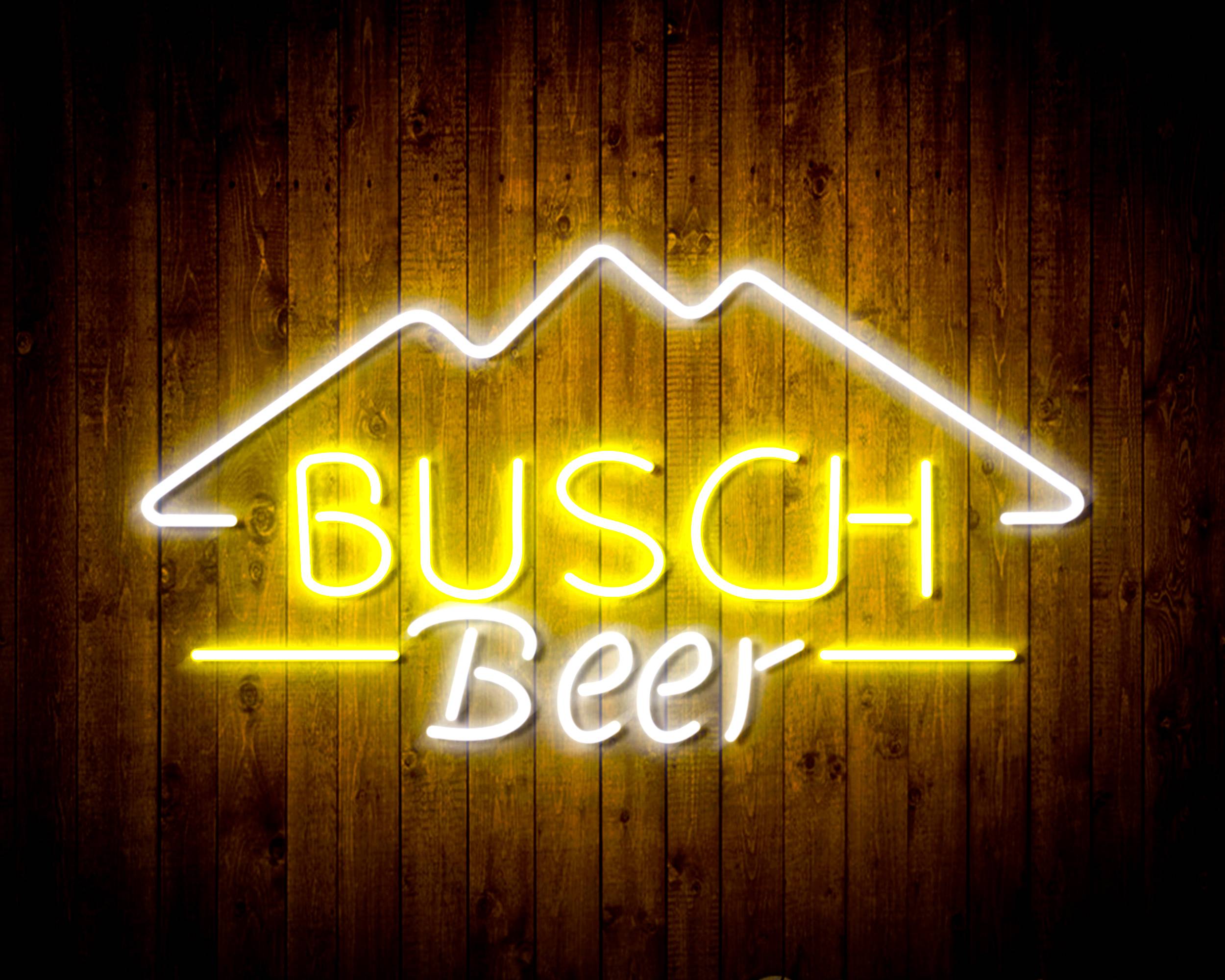 Busch Beer 3 Handmade LED Neon Light Sign