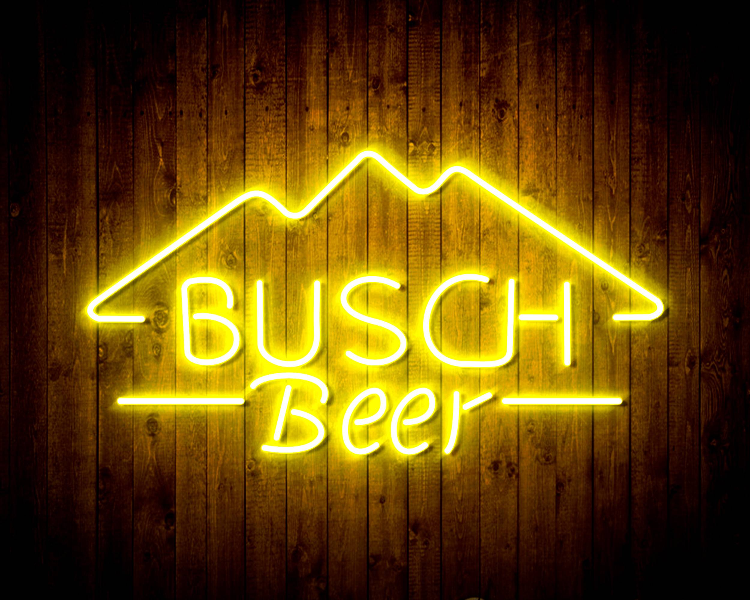 Busch Beer 3 Handmade LED Neon Light Sign