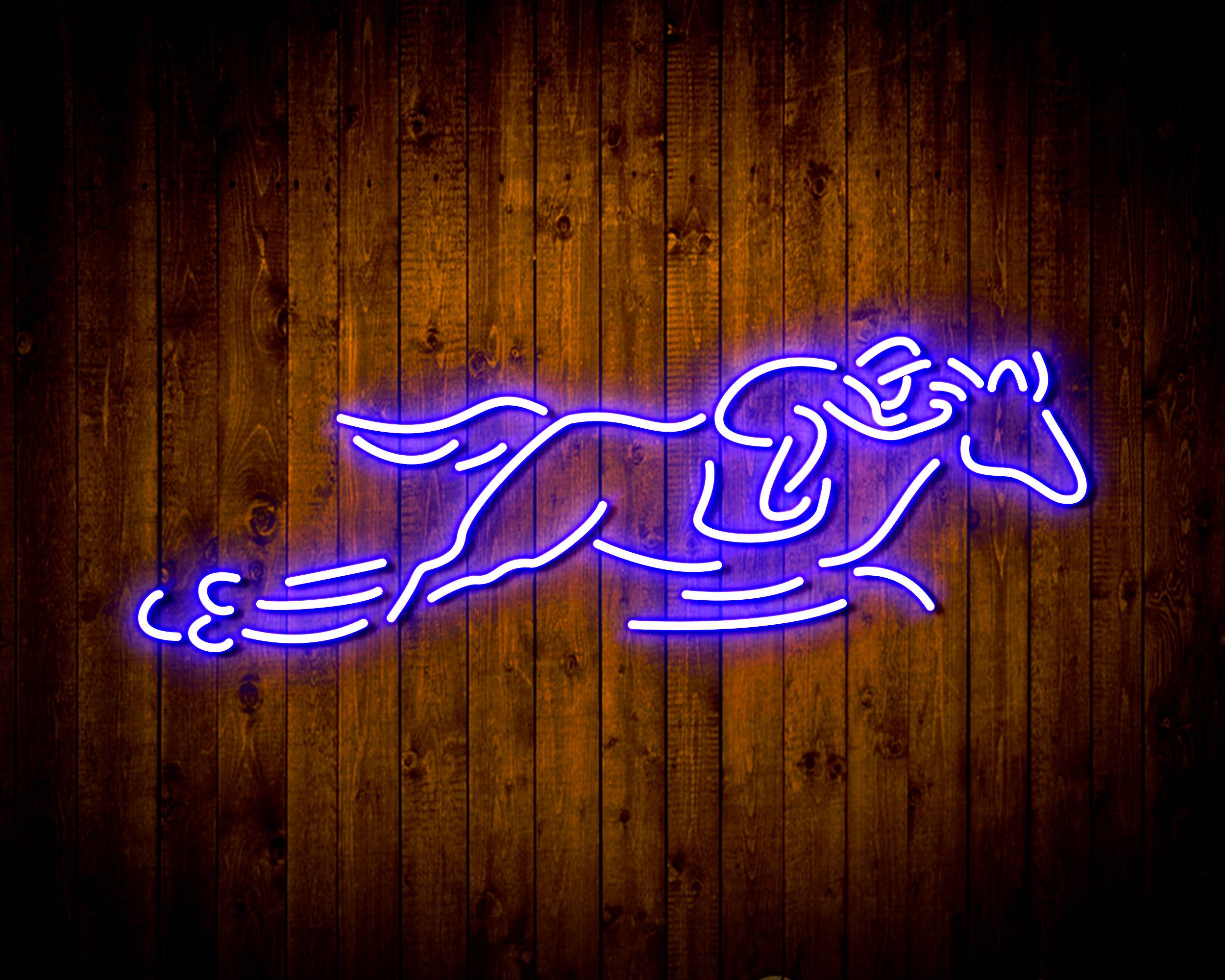 Running Horse for Budlight Handmade LED Neon Light Sign