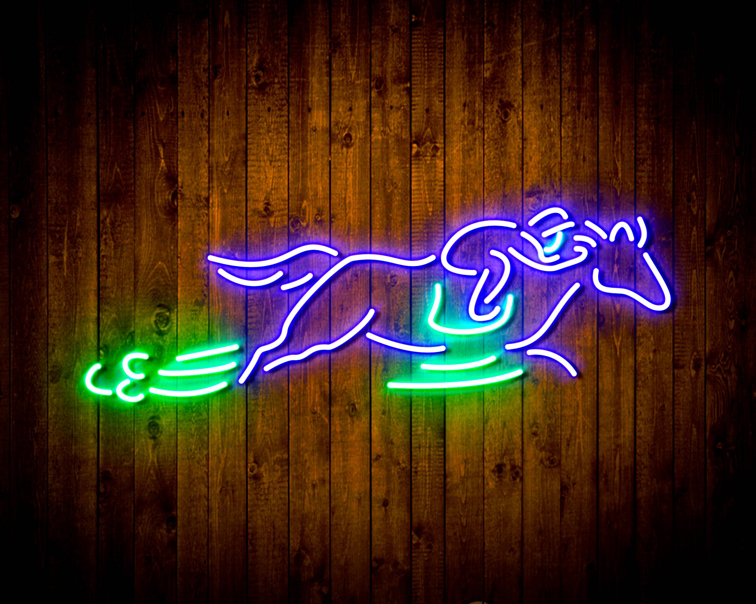 Running Horse for Budlight Handmade LED Neon Light Sign