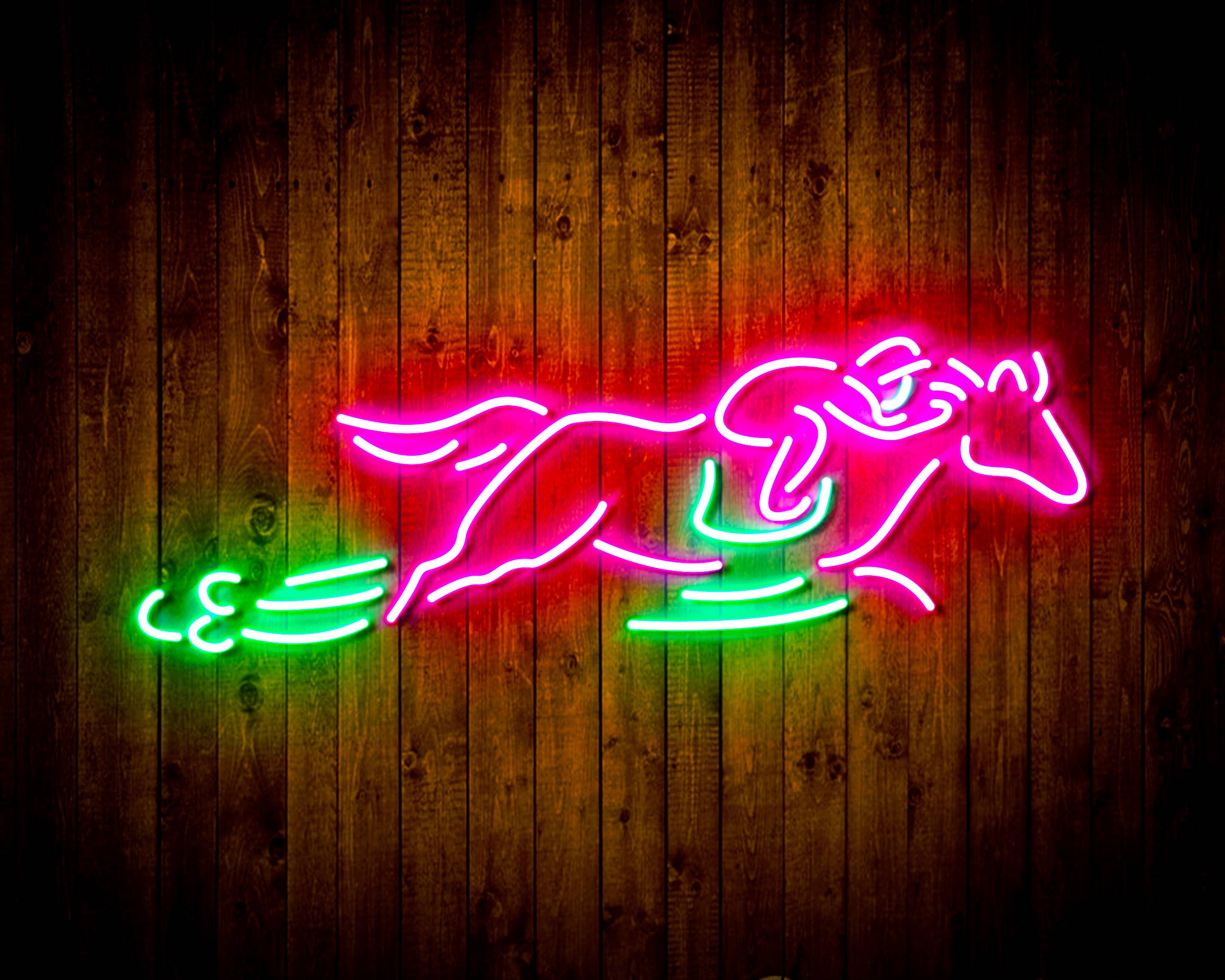 Running Horse for Budlight Handmade LED Neon Light Sign