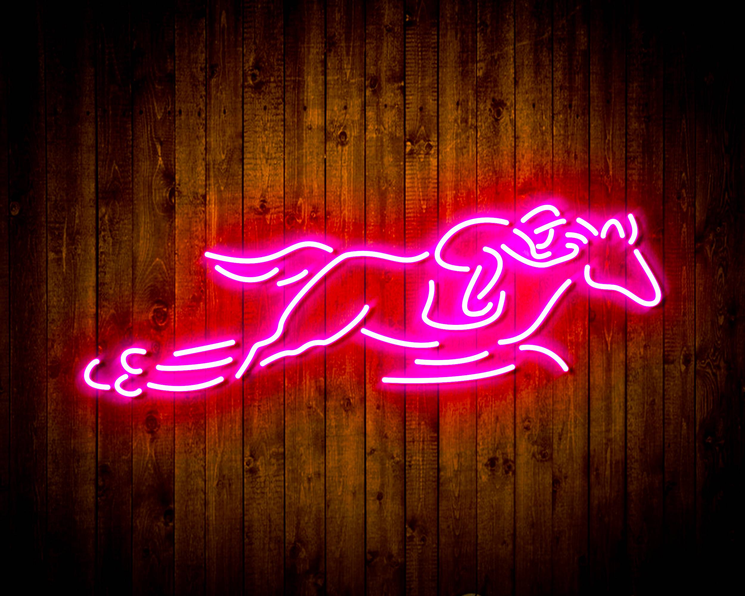 Running Horse for Budlight Handmade LED Neon Light Sign