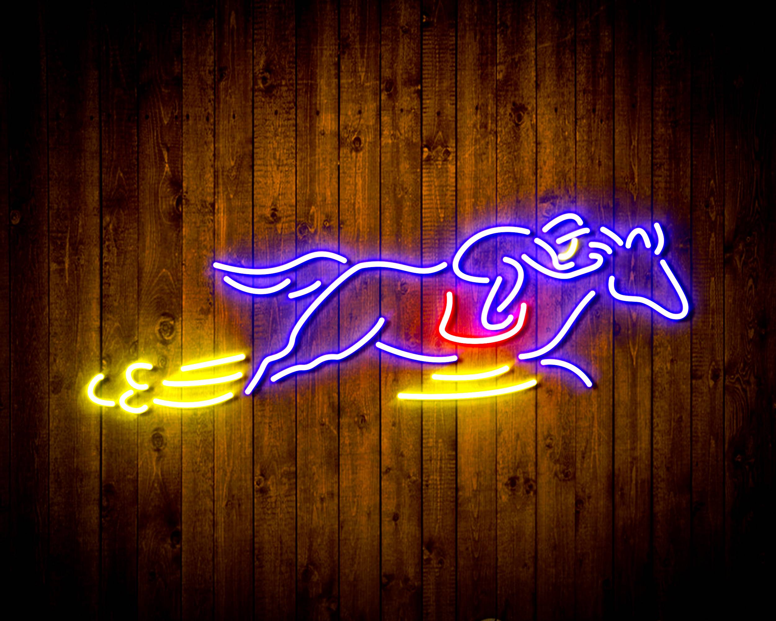 Running Horse for Budlight Handmade LED Neon Light Sign