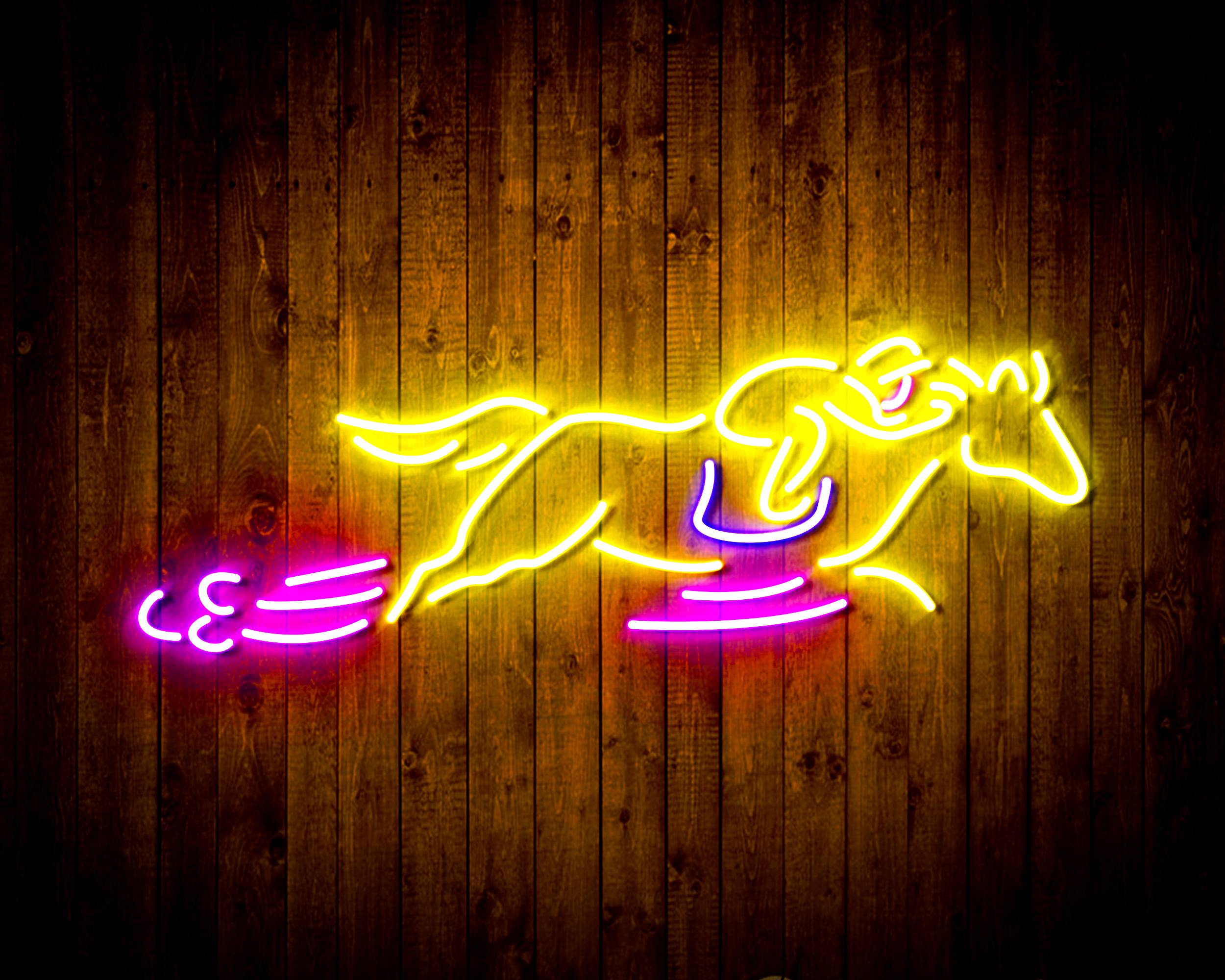 Running Horse for Budlight Handmade LED Neon Light Sign