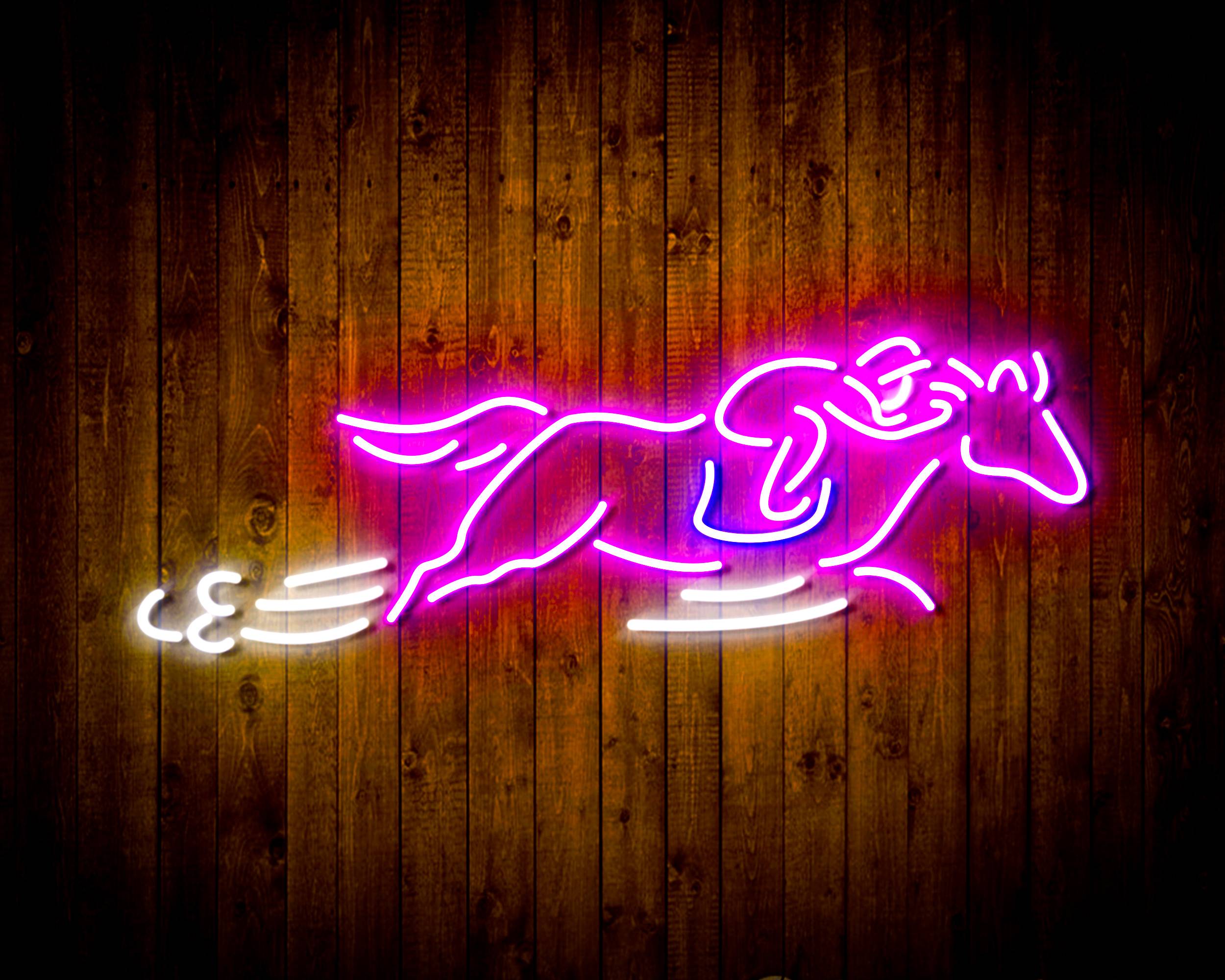 Running Horse for Budlight Handmade LED Neon Light Sign