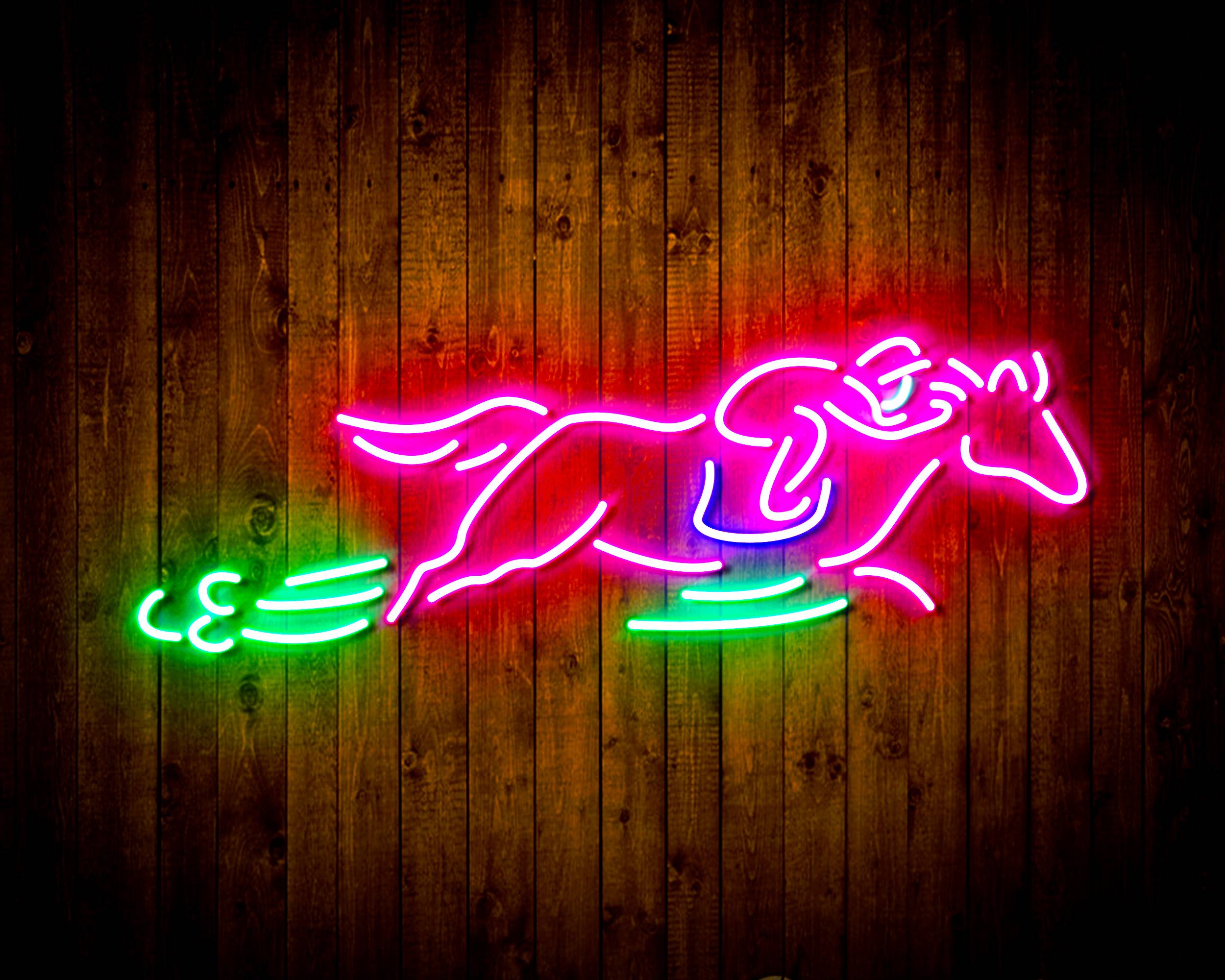 Running Horse for Budlight Handmade LED Neon Light Sign