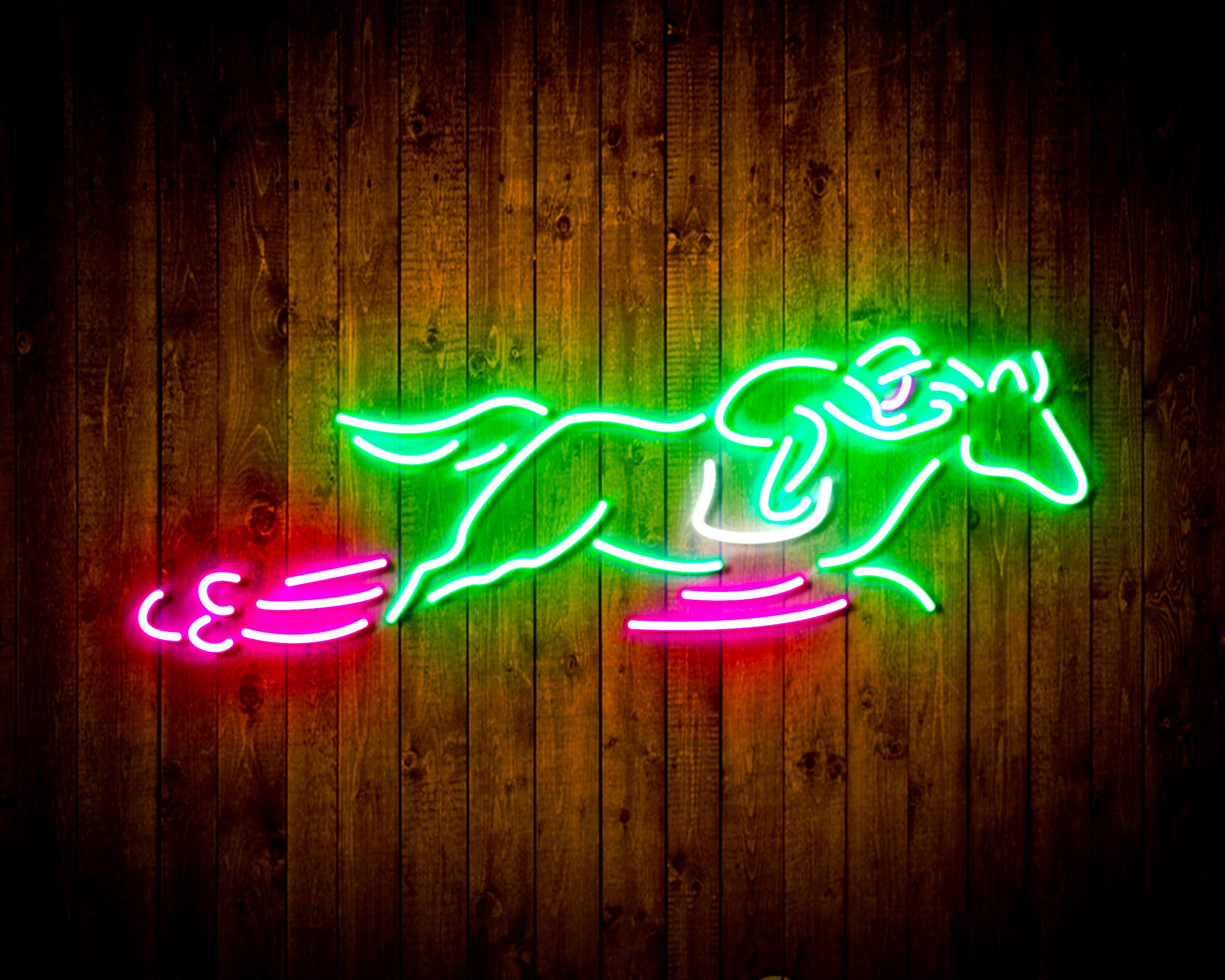 Running Horse for Budlight Handmade LED Neon Light Sign