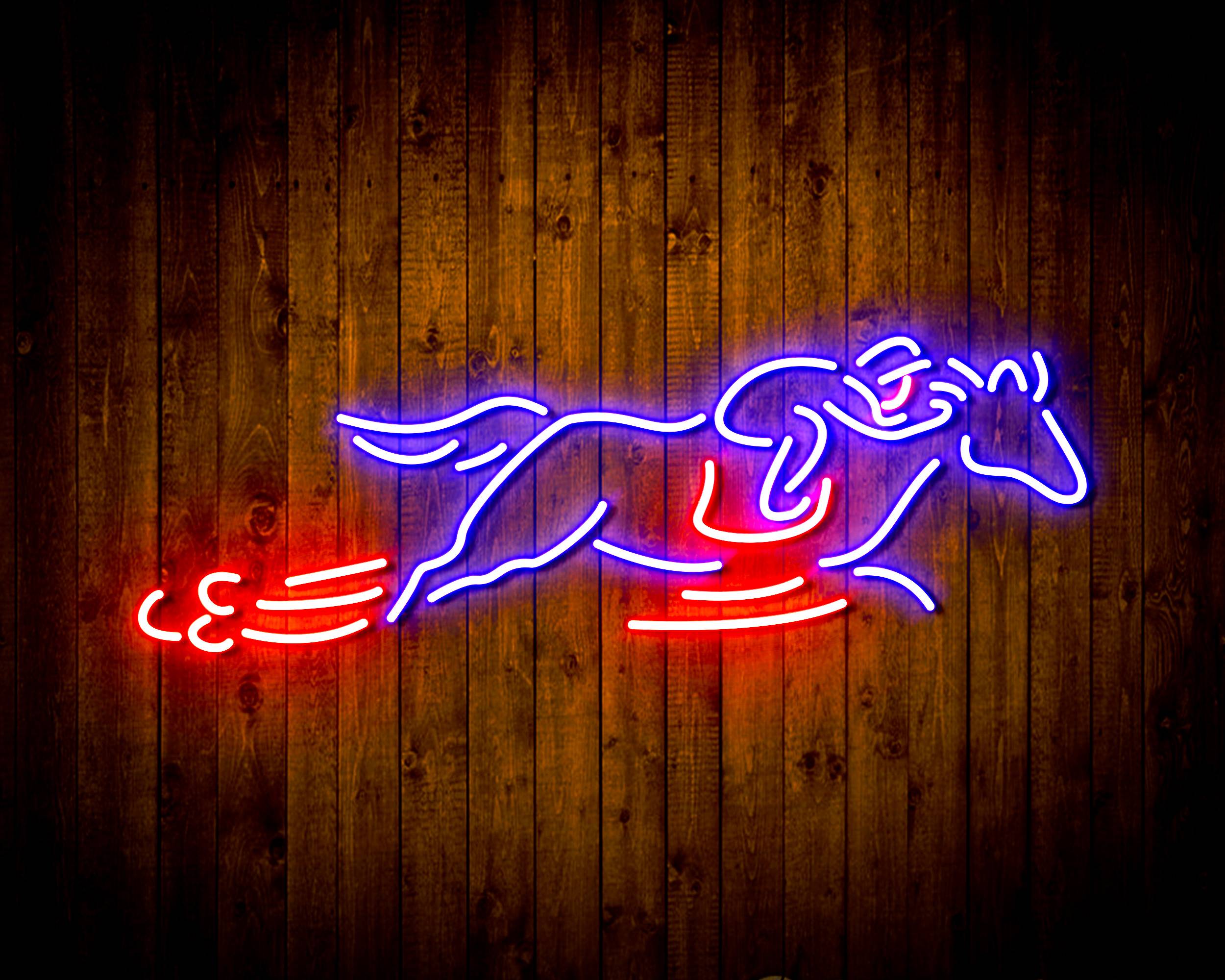 Running Horse for Budlight Handmade LED Neon Light Sign