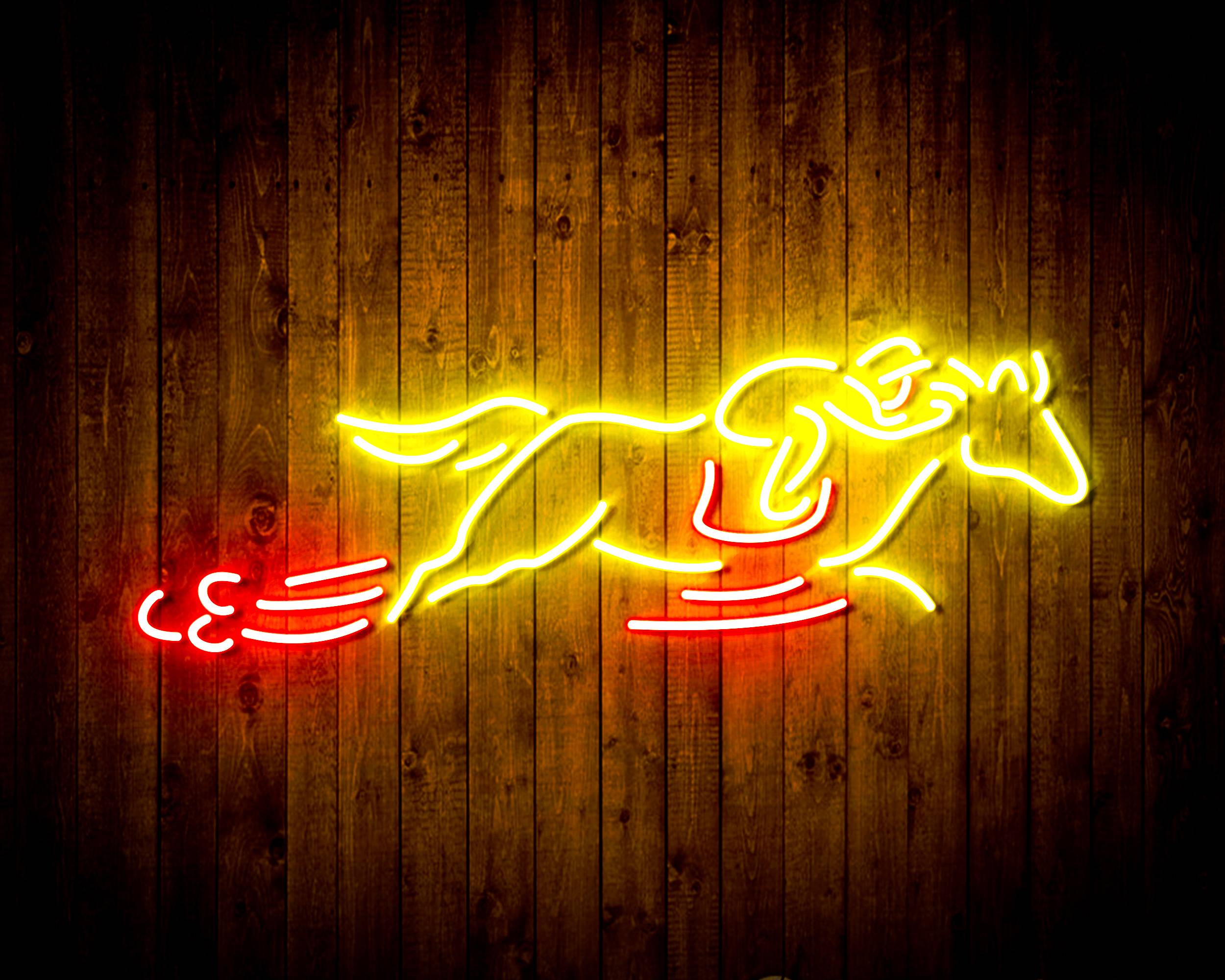 Running Horse for Budlight Handmade LED Neon Light Sign