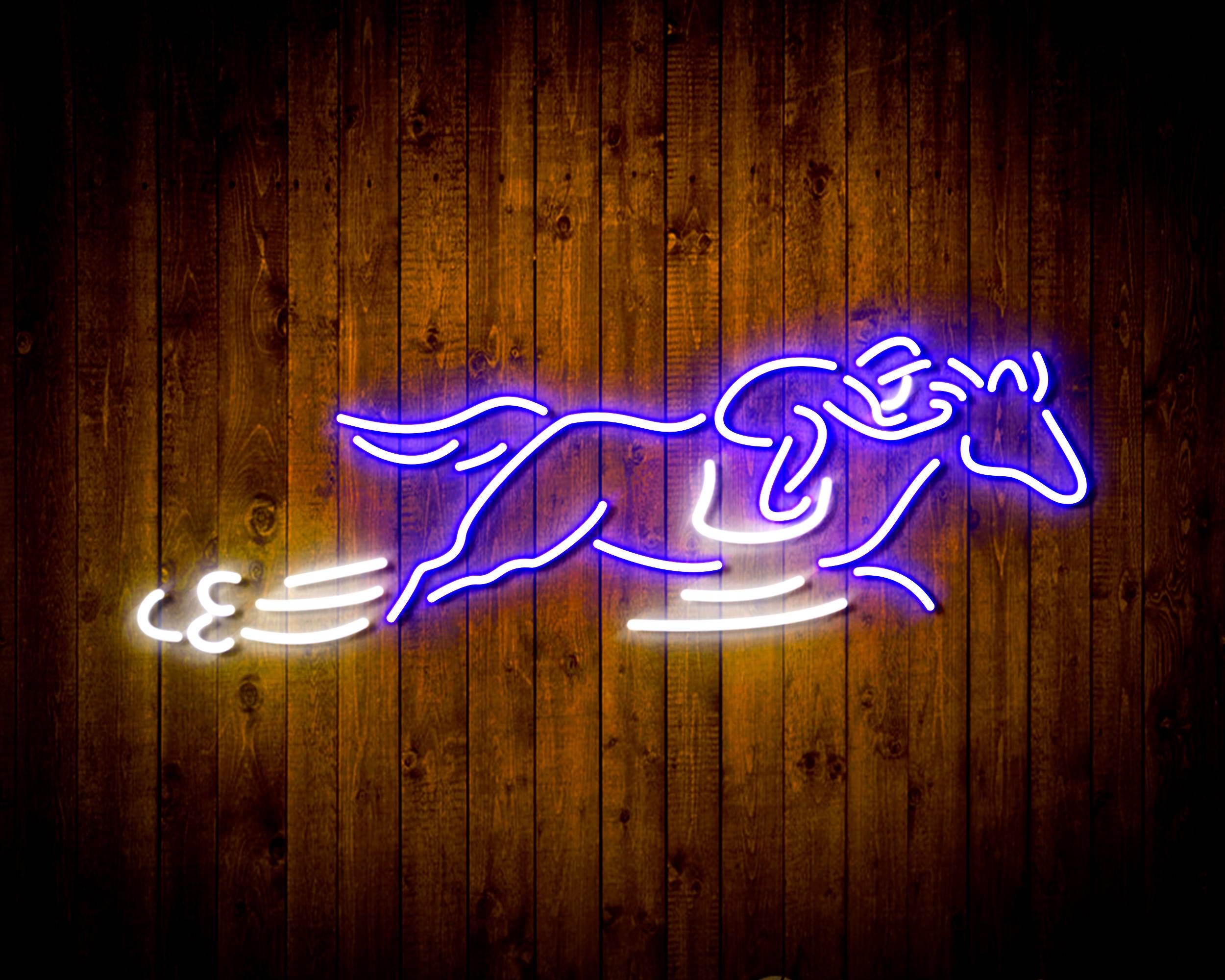 Running Horse for Budlight Handmade LED Neon Light Sign