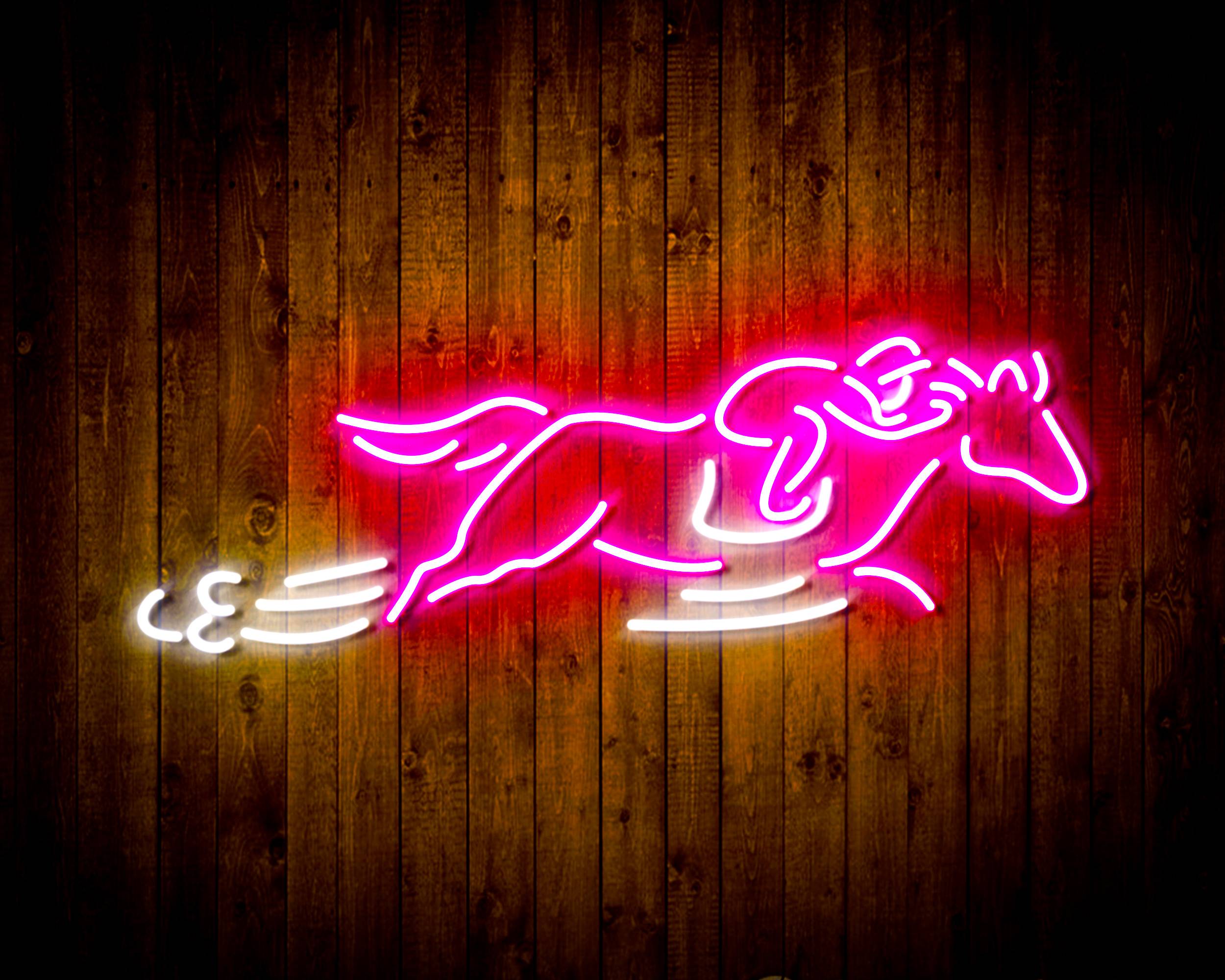 Running Horse for Budlight Handmade LED Neon Light Sign