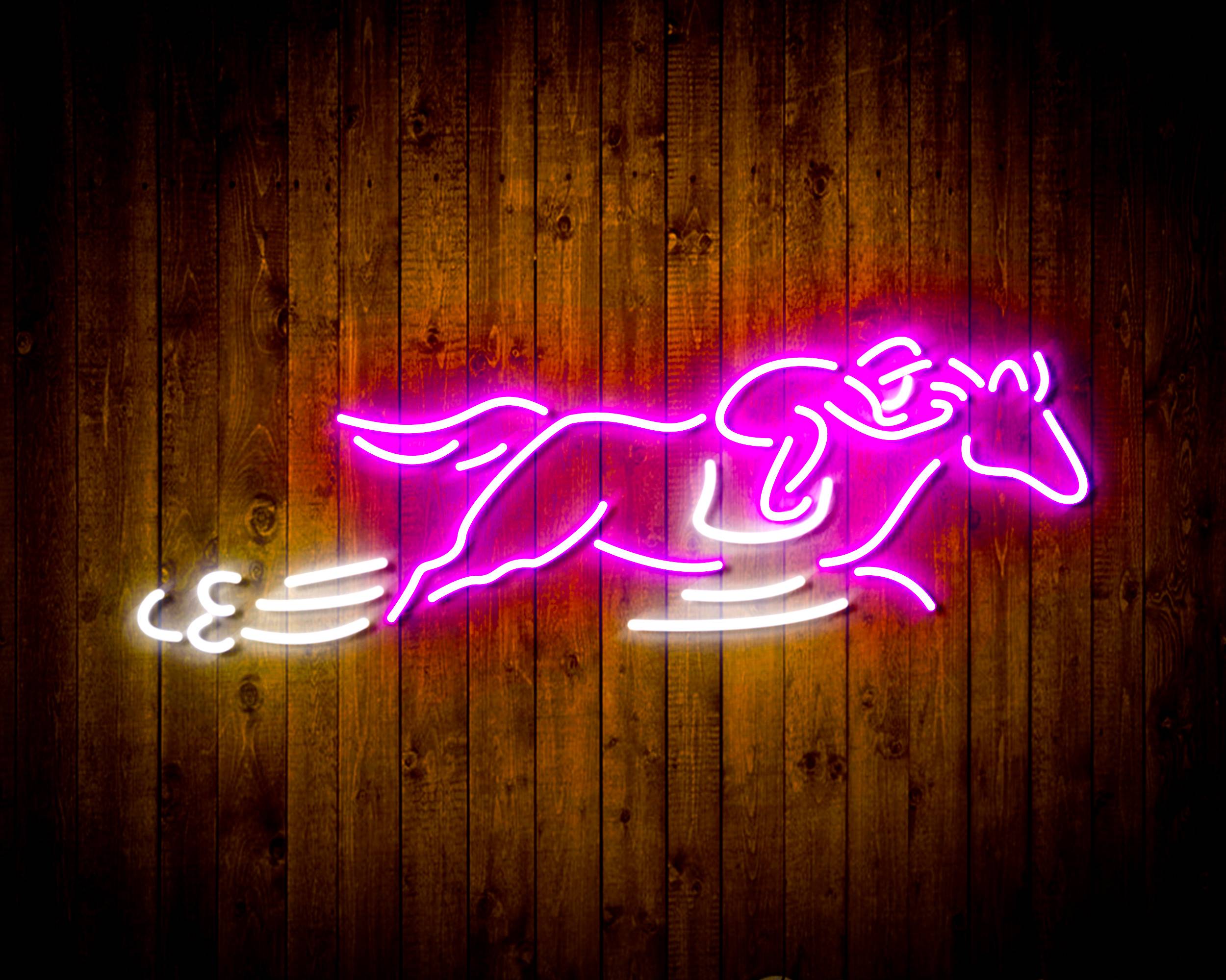 Running Horse for Budlight Handmade LED Neon Light Sign