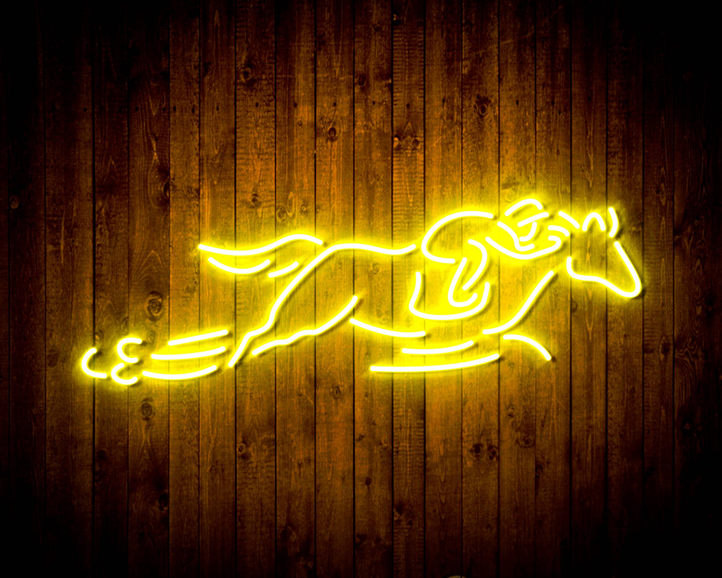 Running Horse for Budlight Handmade LED Neon Light Sign