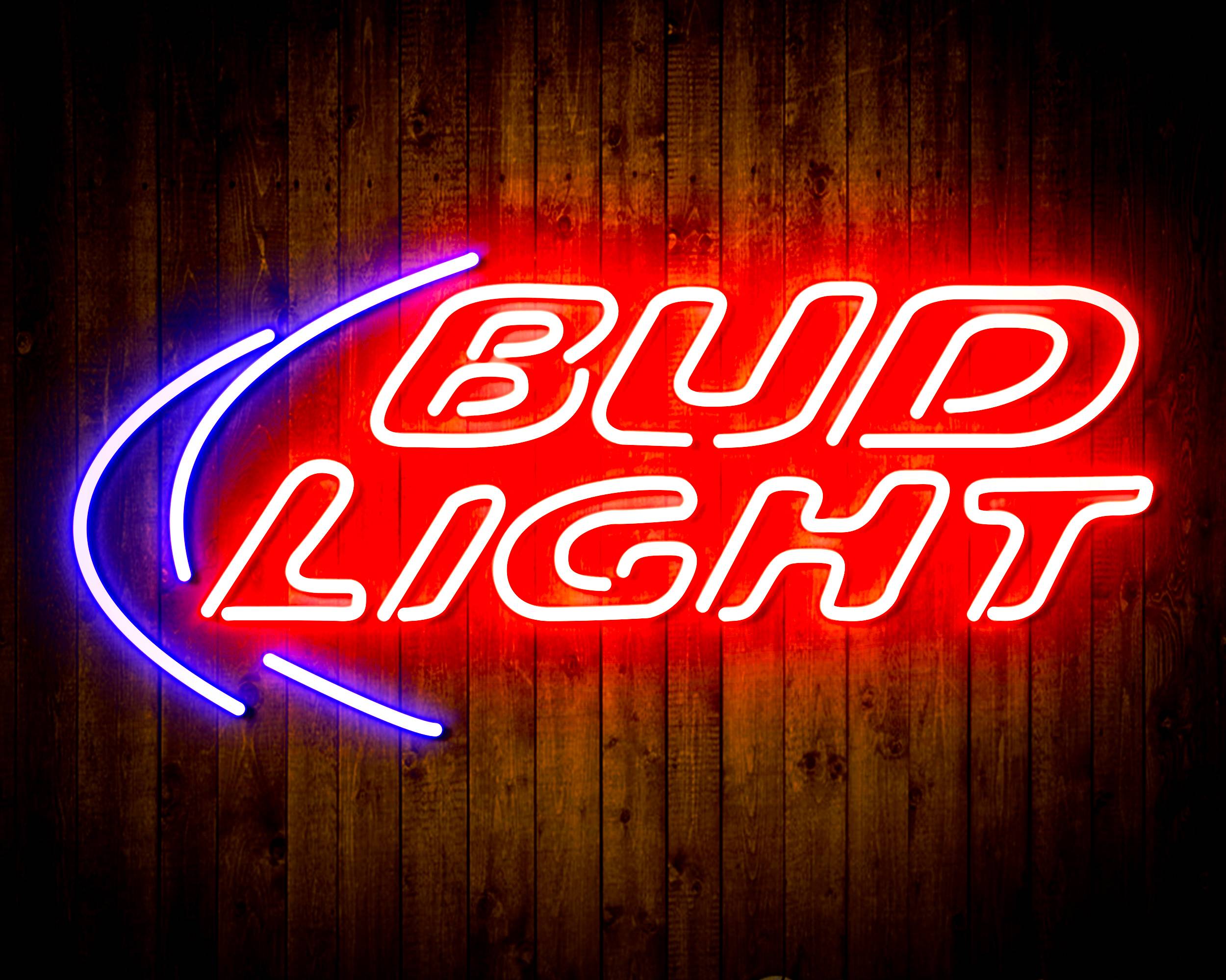 Bud Light 2 Handmade LED Neon Light Sign