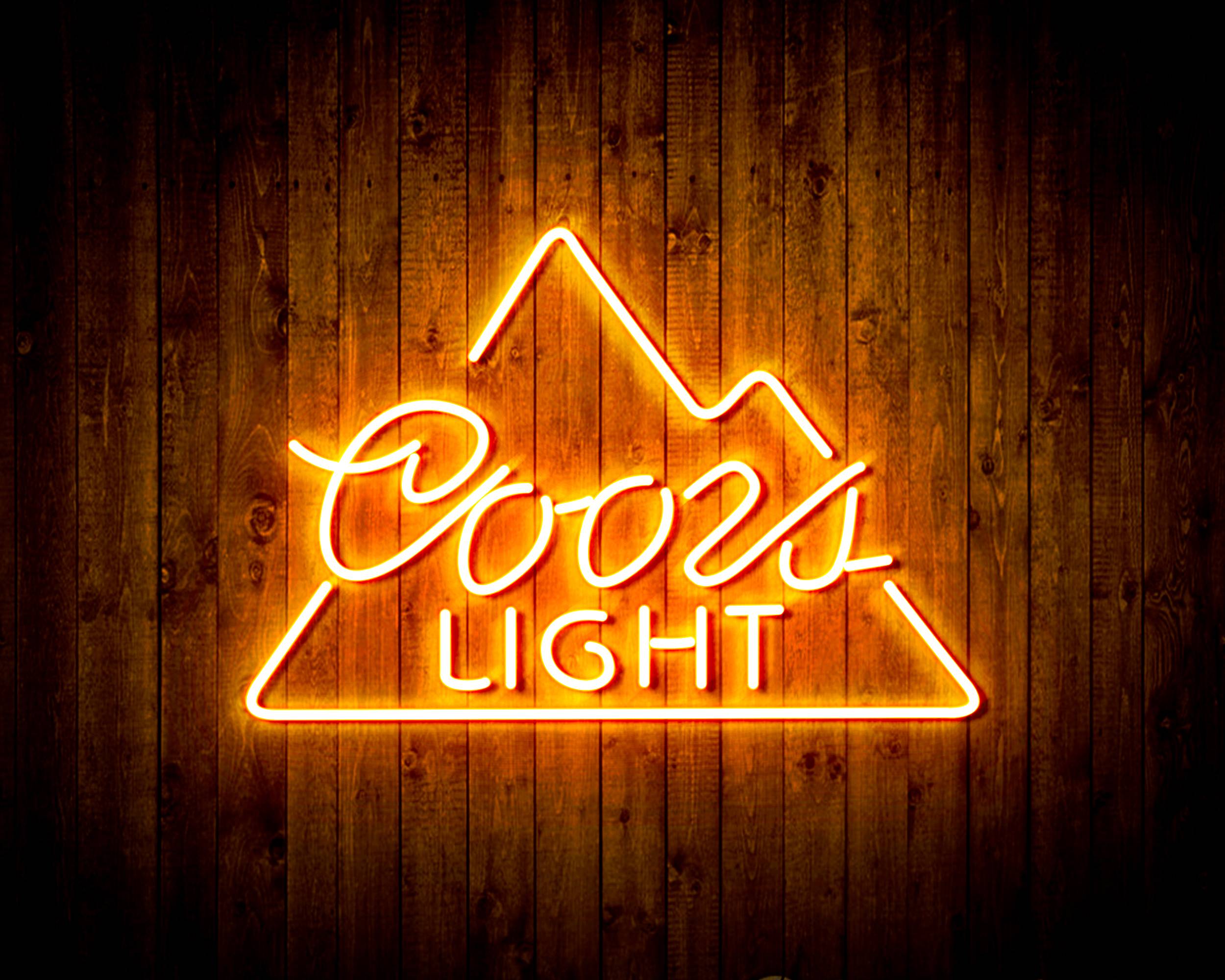 CoorsLight3手作りLEDネオンサイン