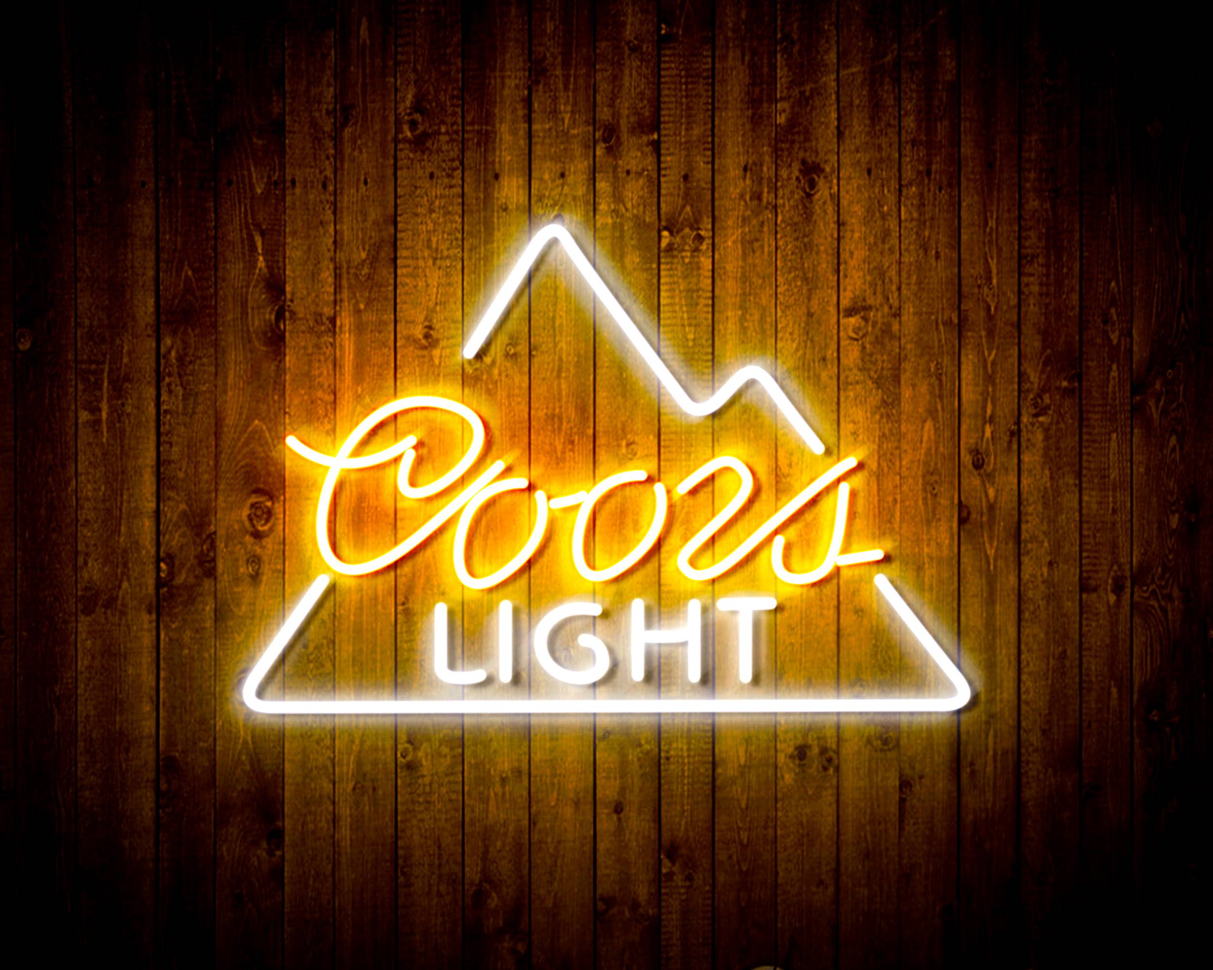 CoorsLight3手作りLEDネオンサイン