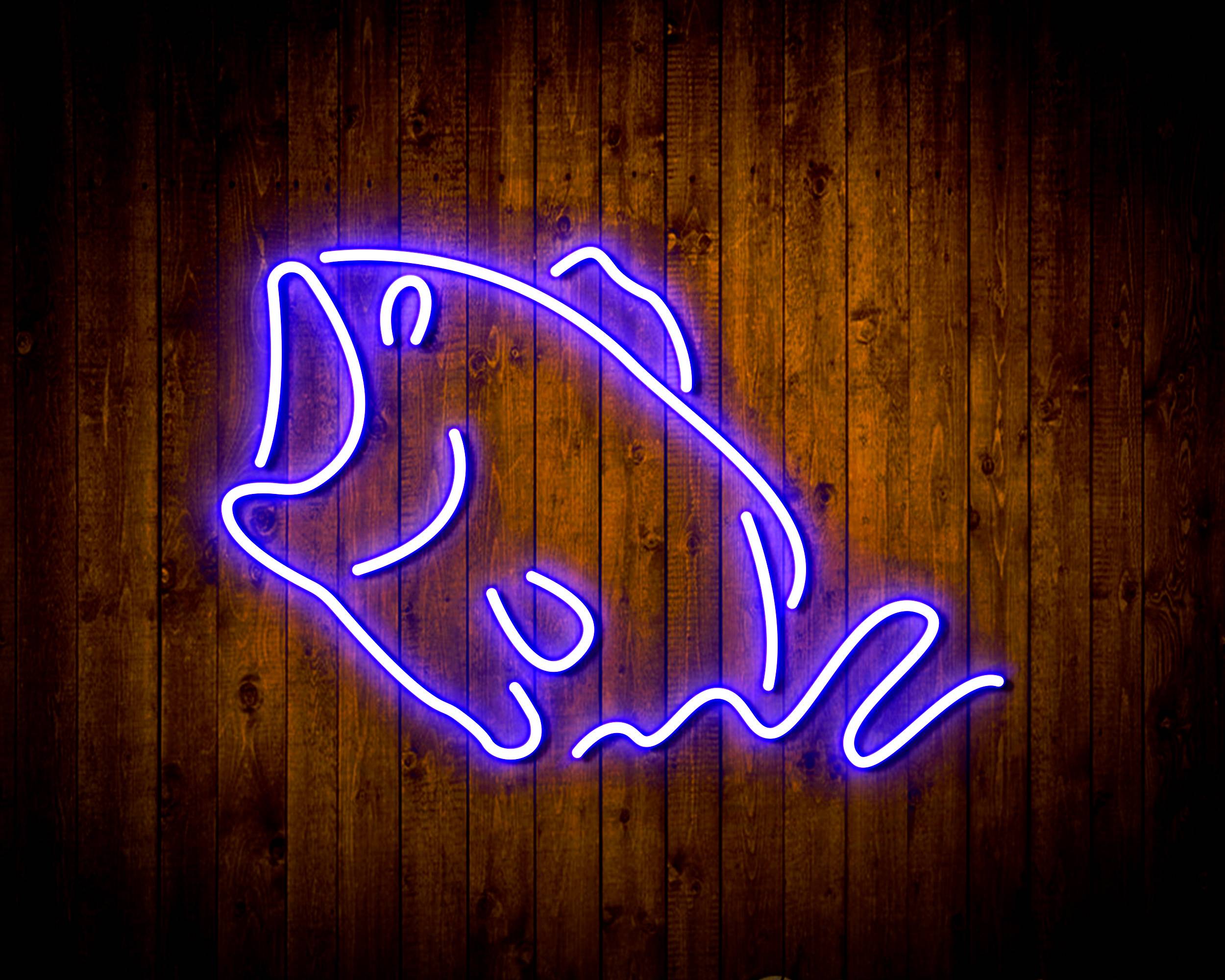 Fish for Busch Handmade LED Neon Light Sign