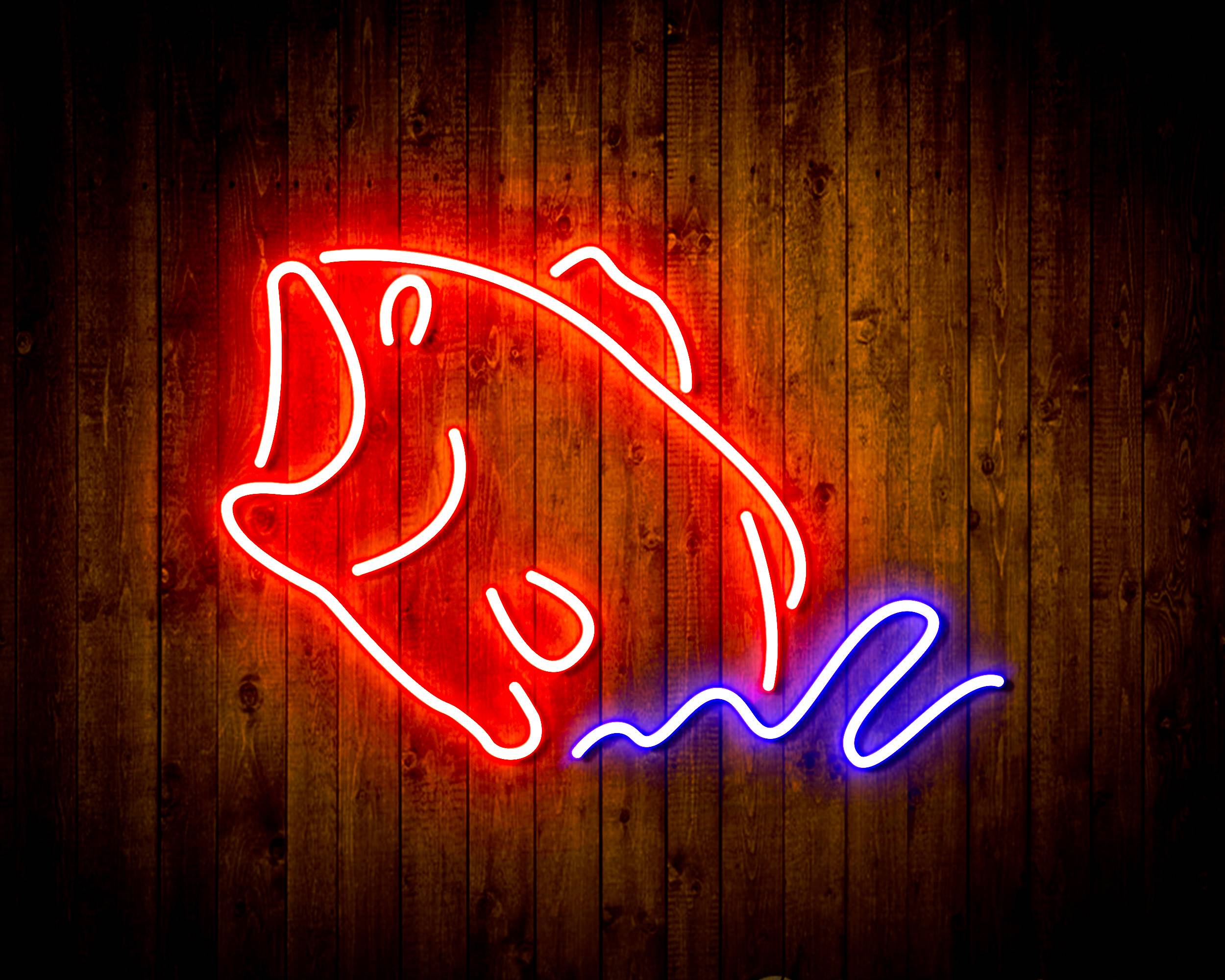 Fish for Busch Handmade LED Neon Light Sign