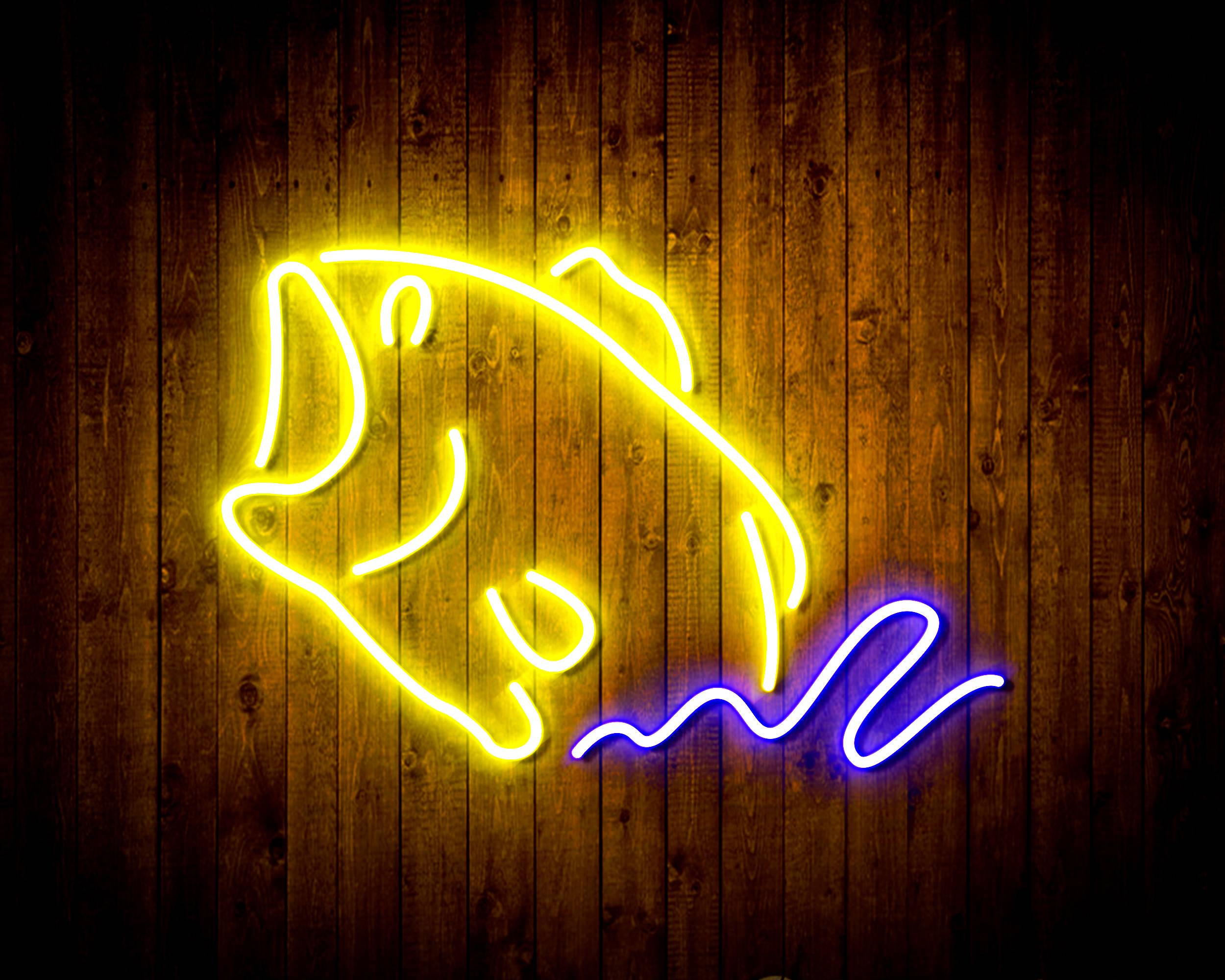 Fish for Busch Handmade LED Neon Light Sign